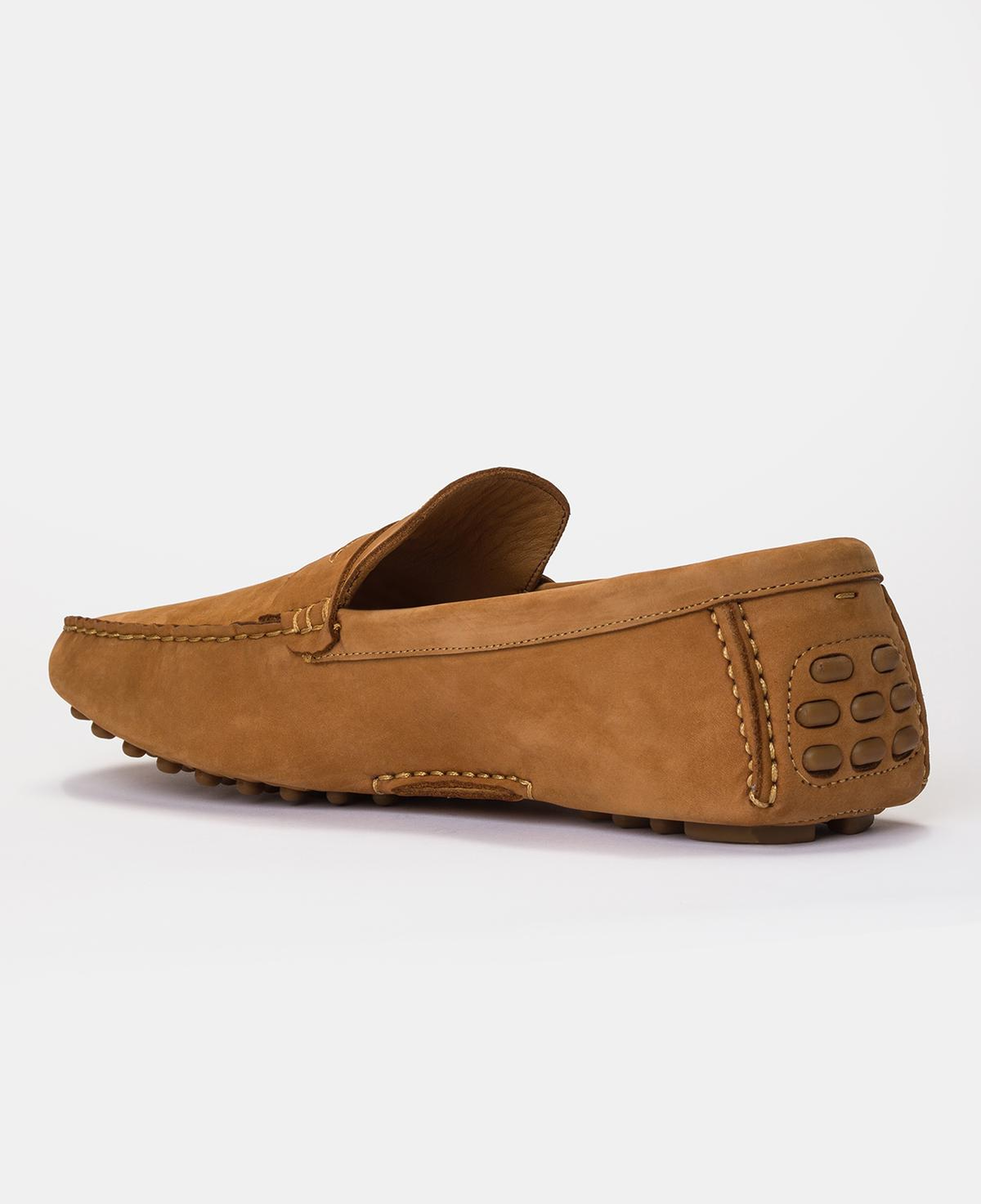 Erkek Camel Nubuk Loafer