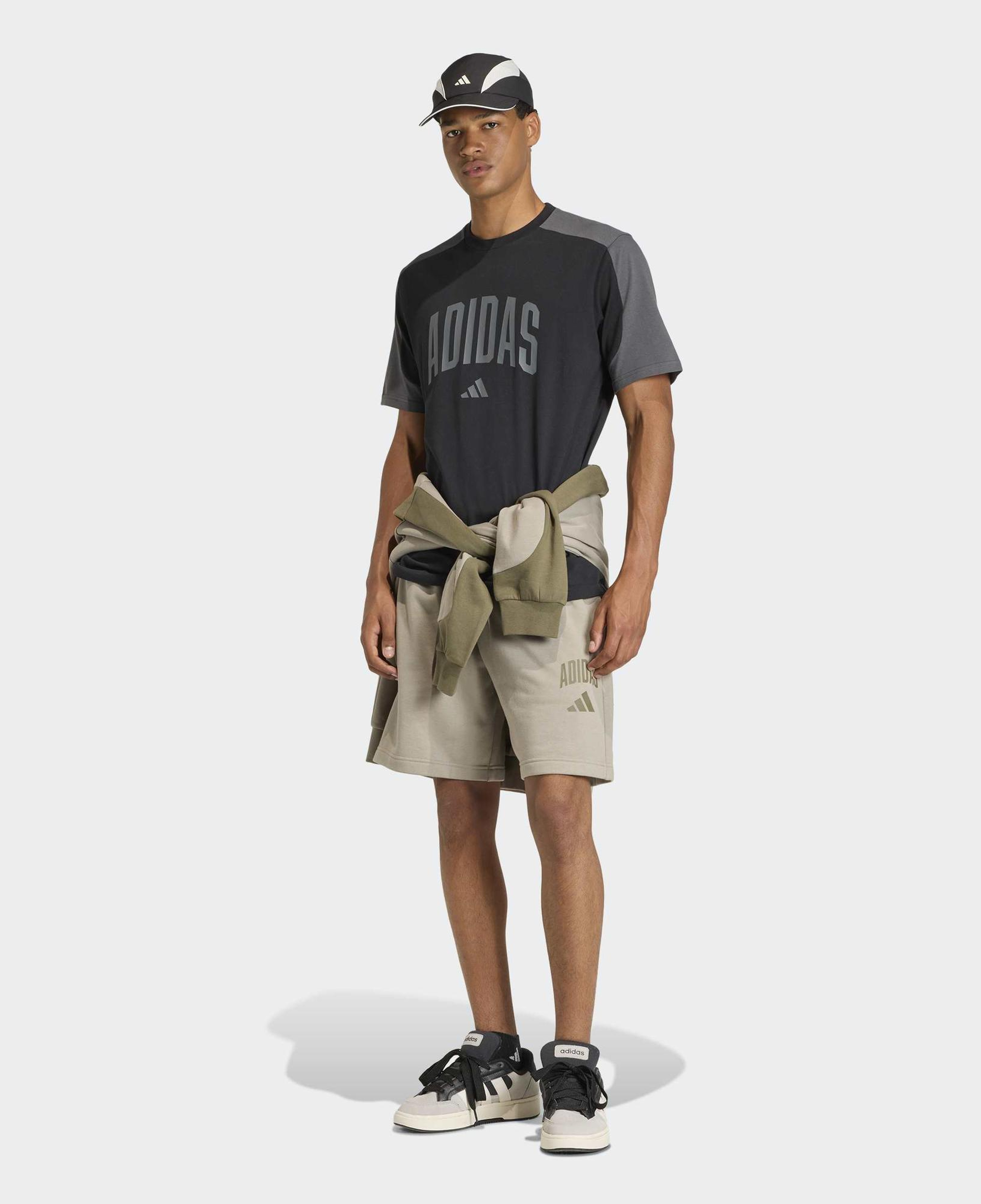 adidas Collegiate Erkek Siyah Antrenman T-Shirt