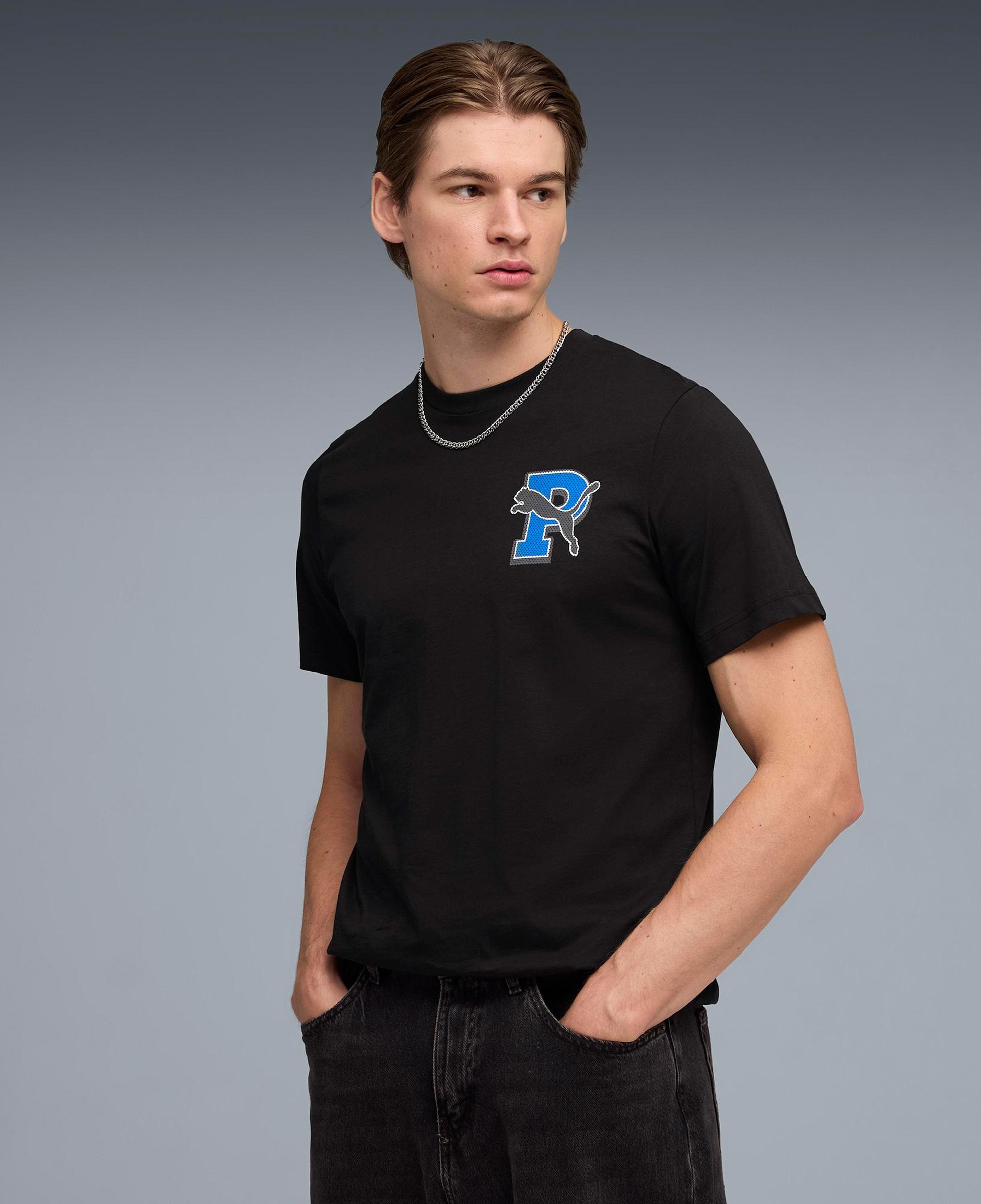 Puma Graphic Erkek Siyah T-Shirt
