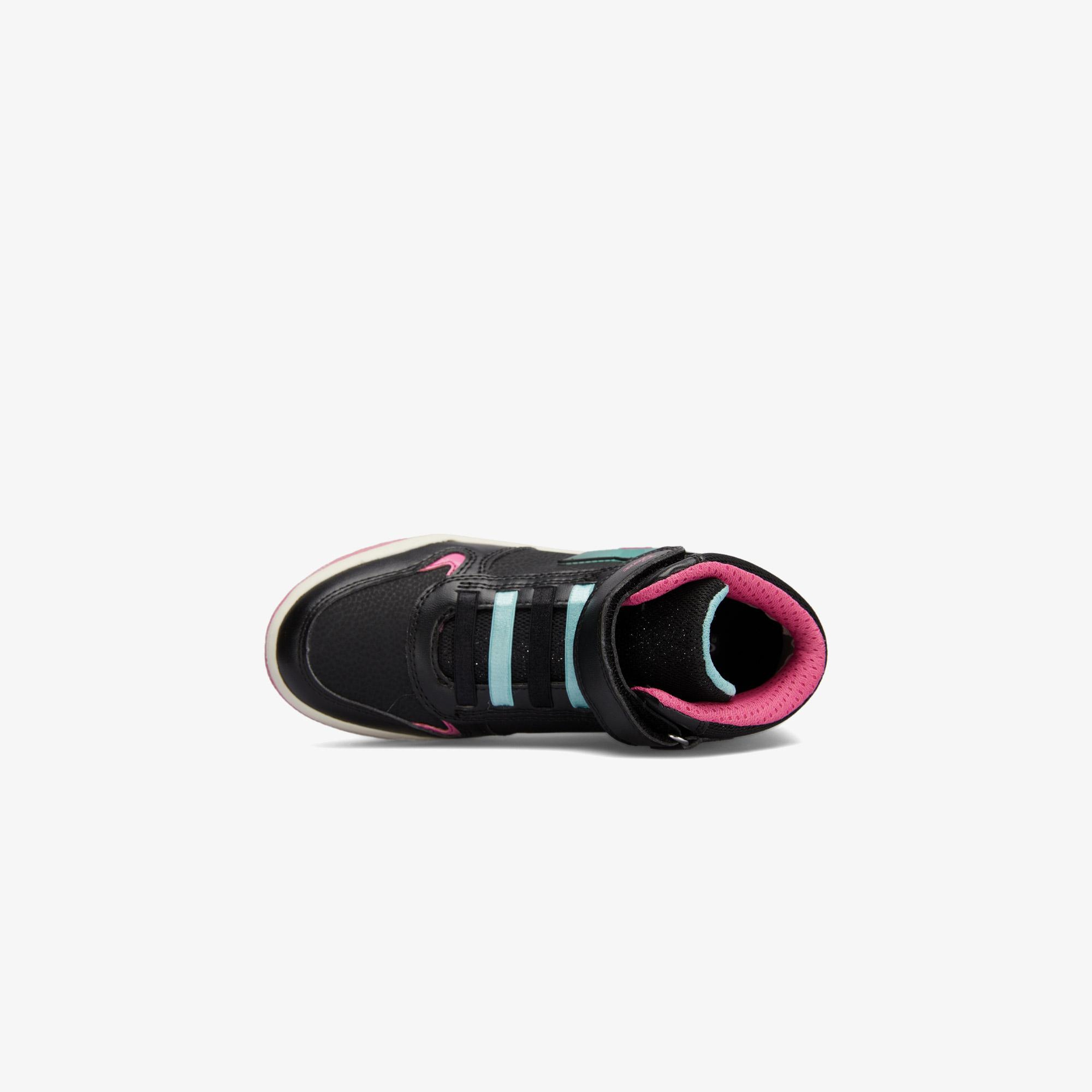 Geox J inek G. C Çocuk Siyah Sneaker