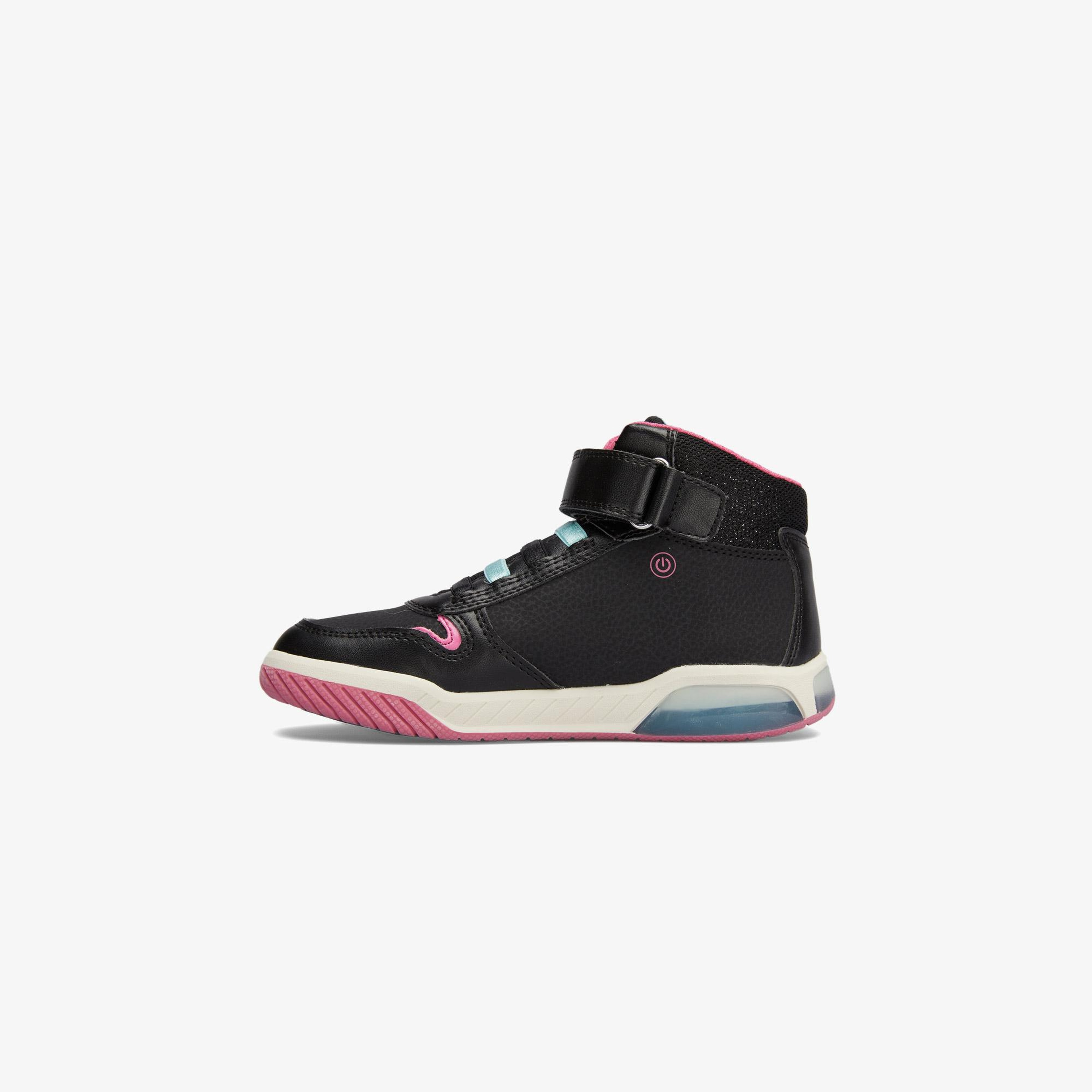 Geox J inek G. C Çocuk Siyah Sneaker