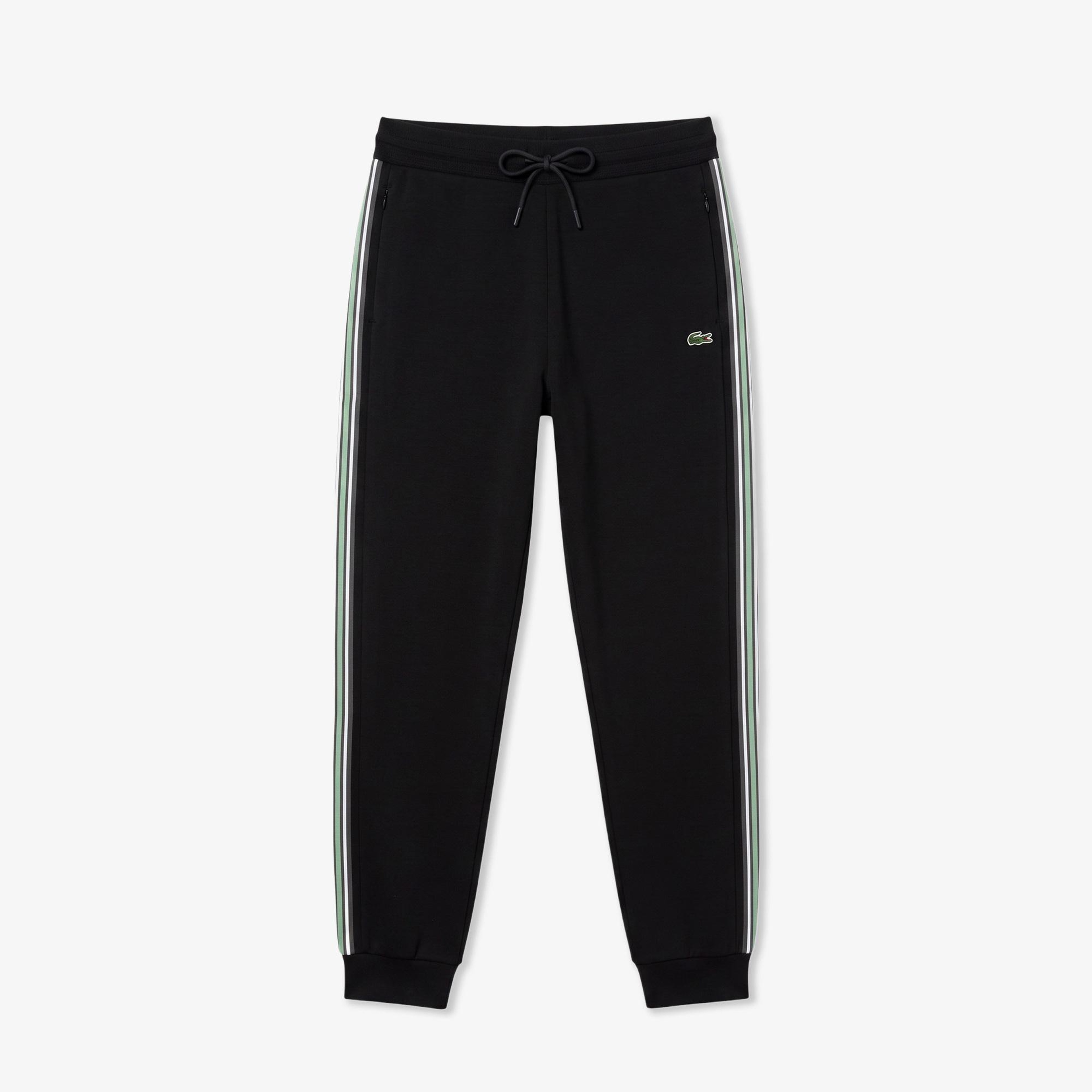Erkek Slim Fit Siyah Eşofman Altı