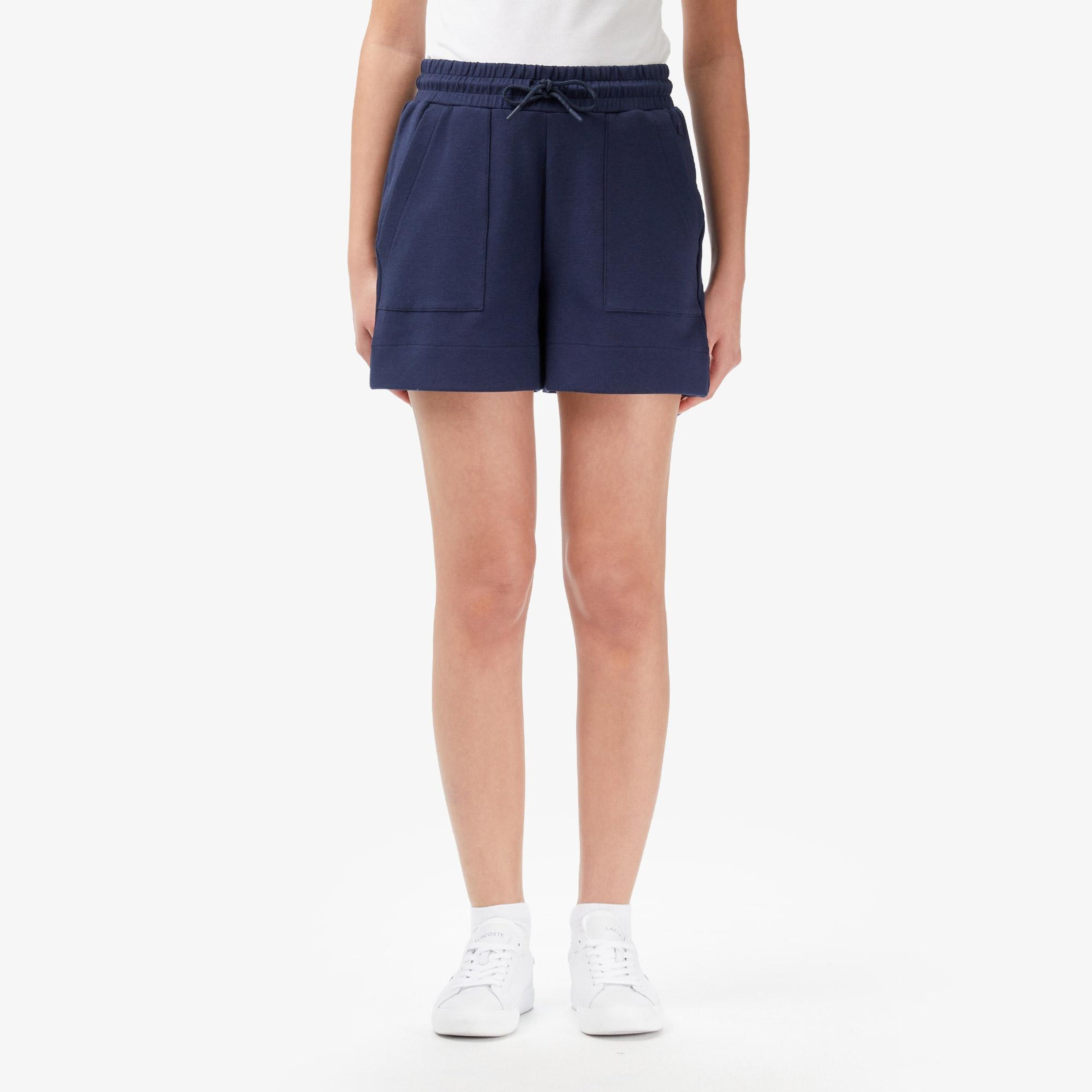 Kadın Relaxed Fit Lacivert Şort