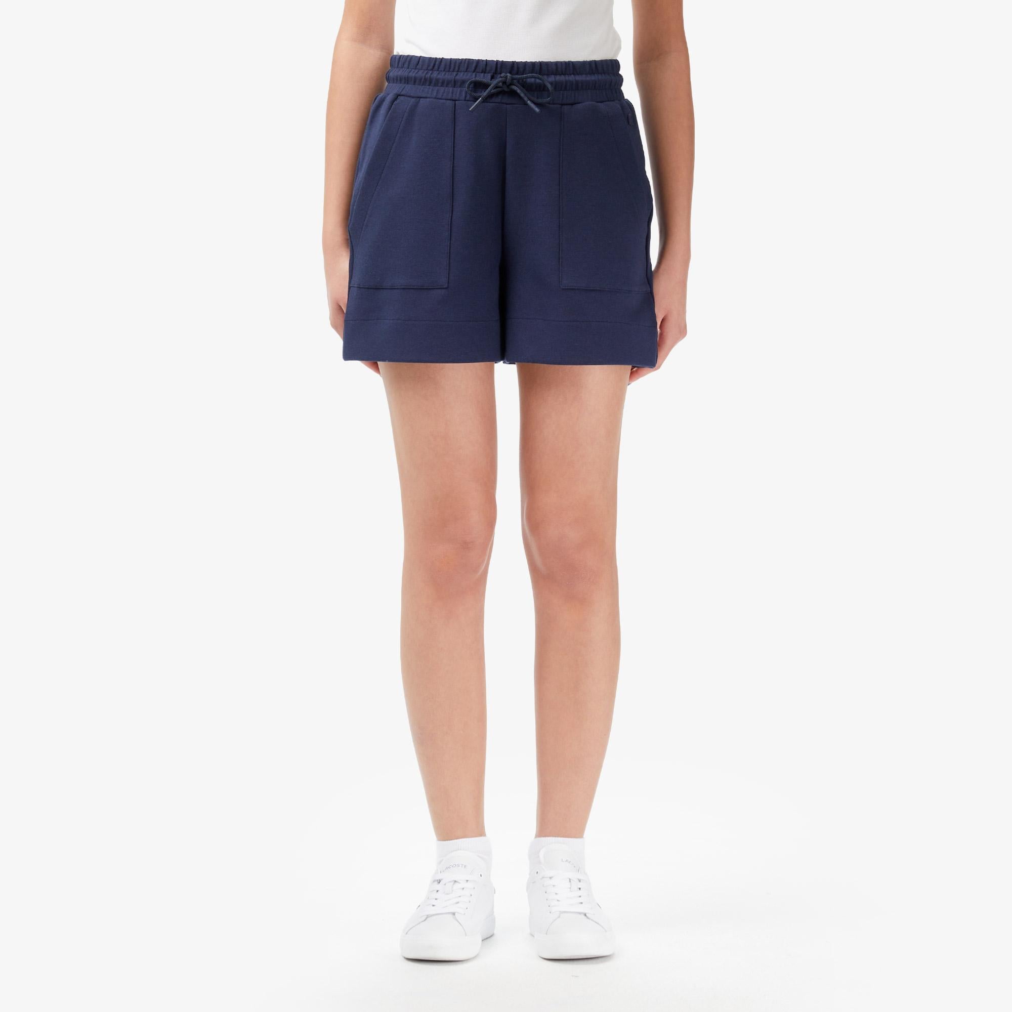 Kadın Relaxed Fit Lacivert Şort