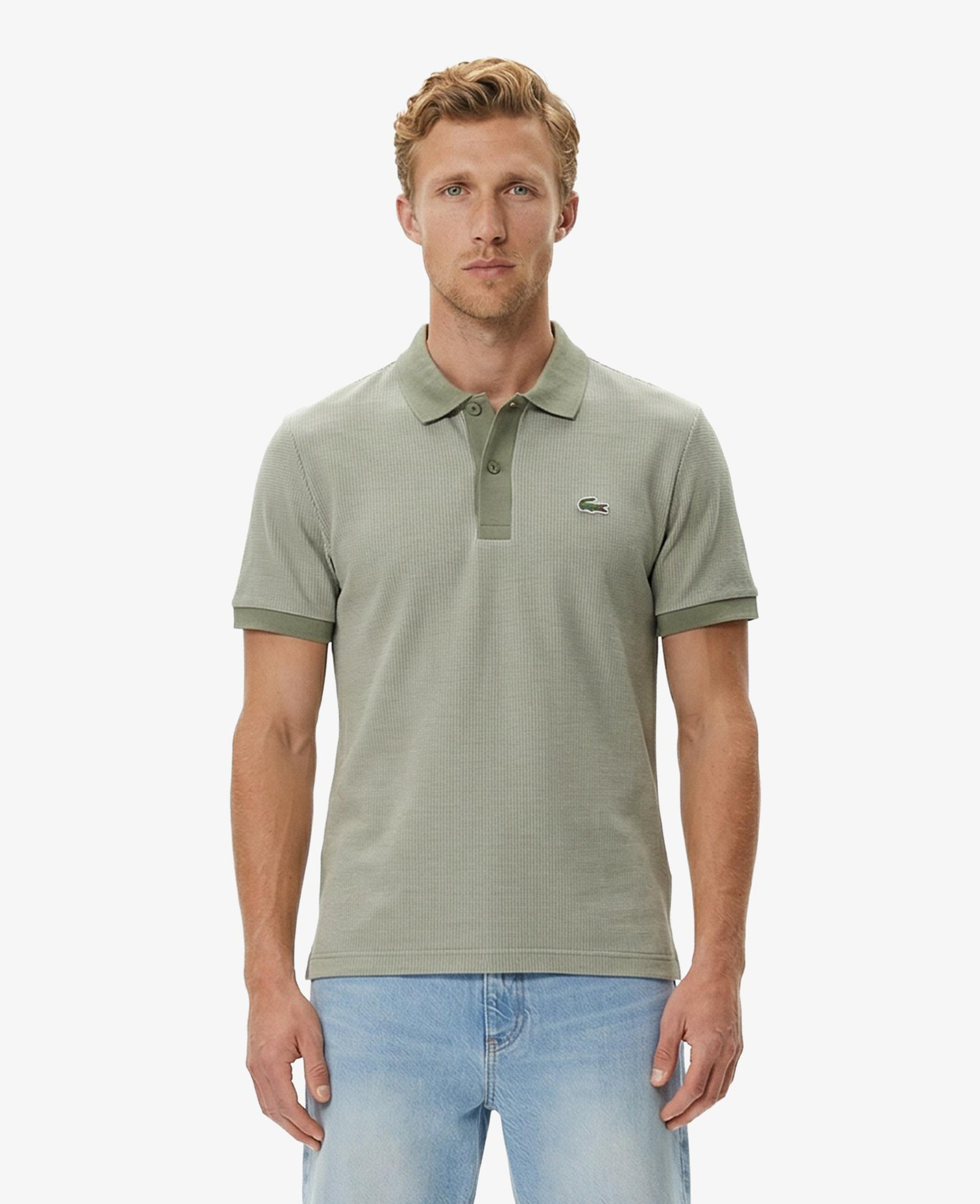 Erkek Regular Fit Haki Polo