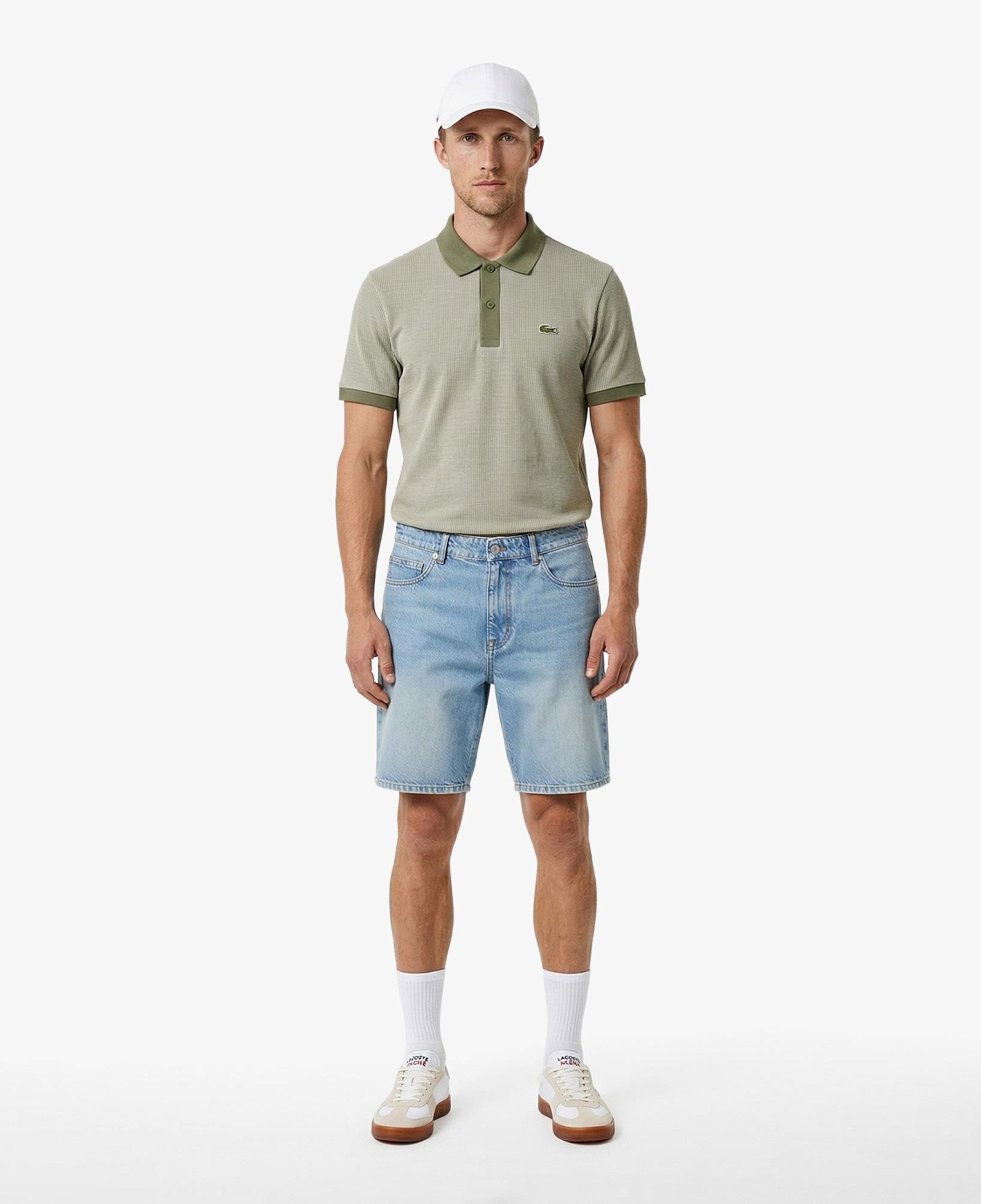 Erkek Regular Fit Haki Polo