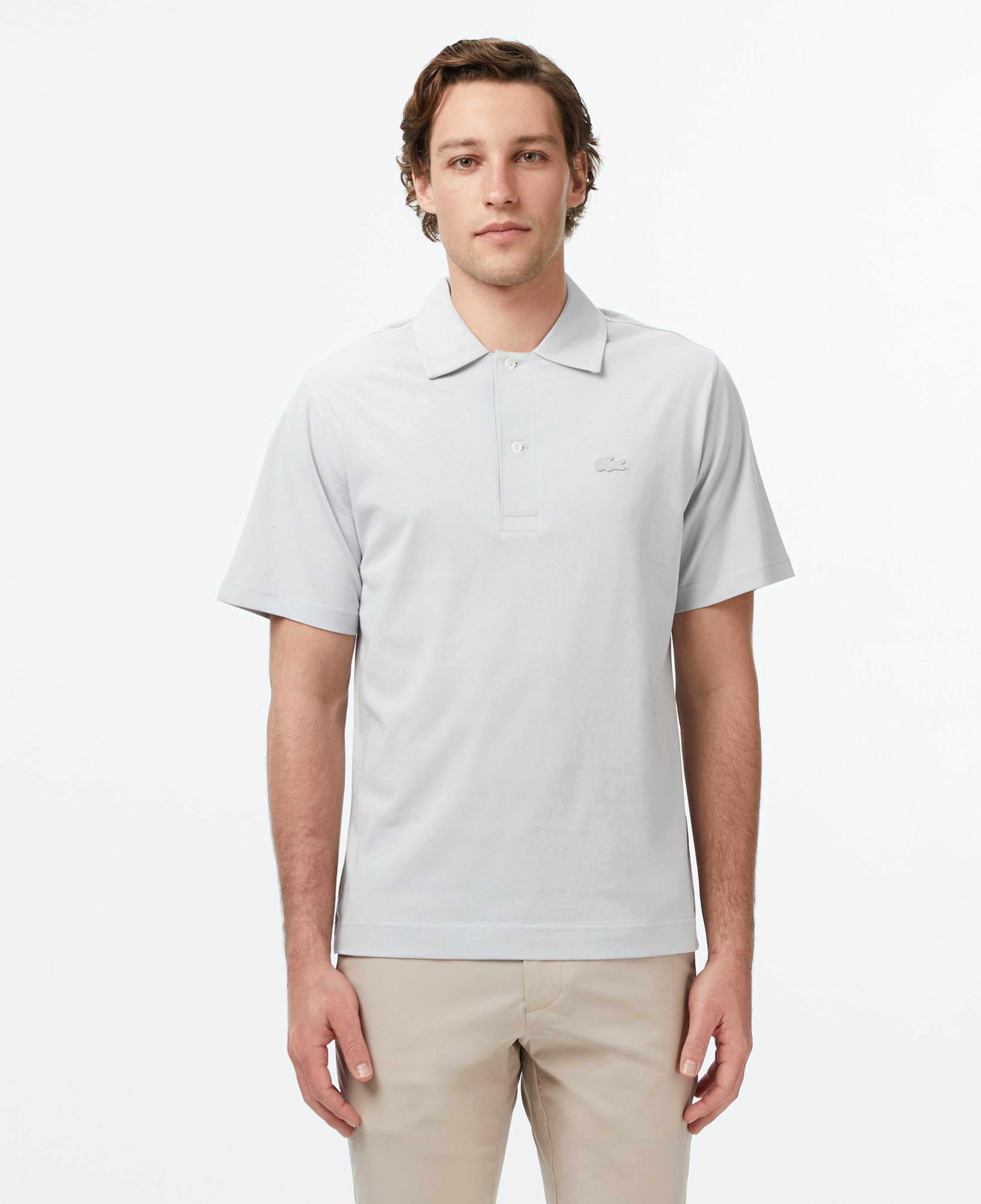 Erkek Classic Fit Gri Paris Polo