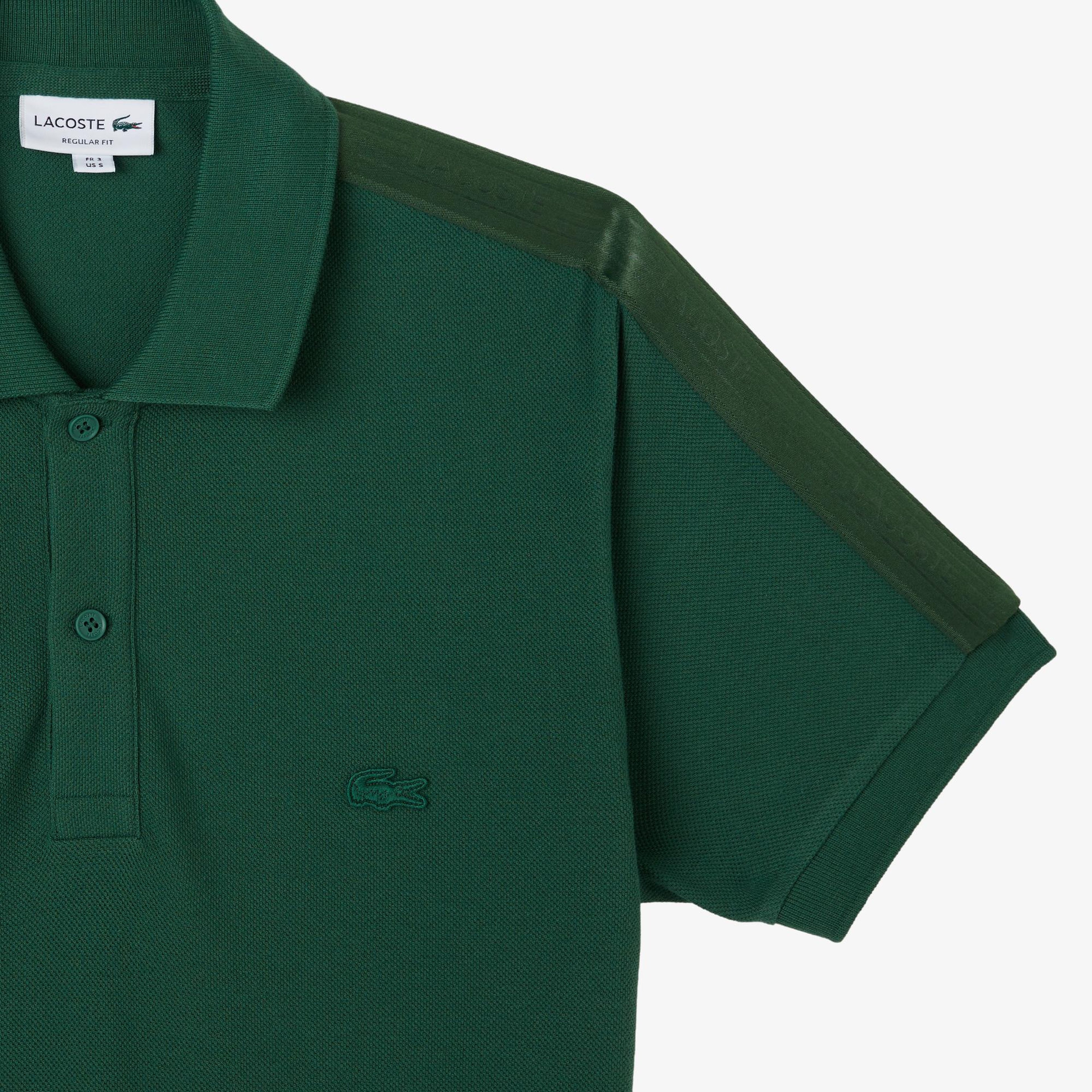 Erkek Regular Fit Koyu Yeşil Polo