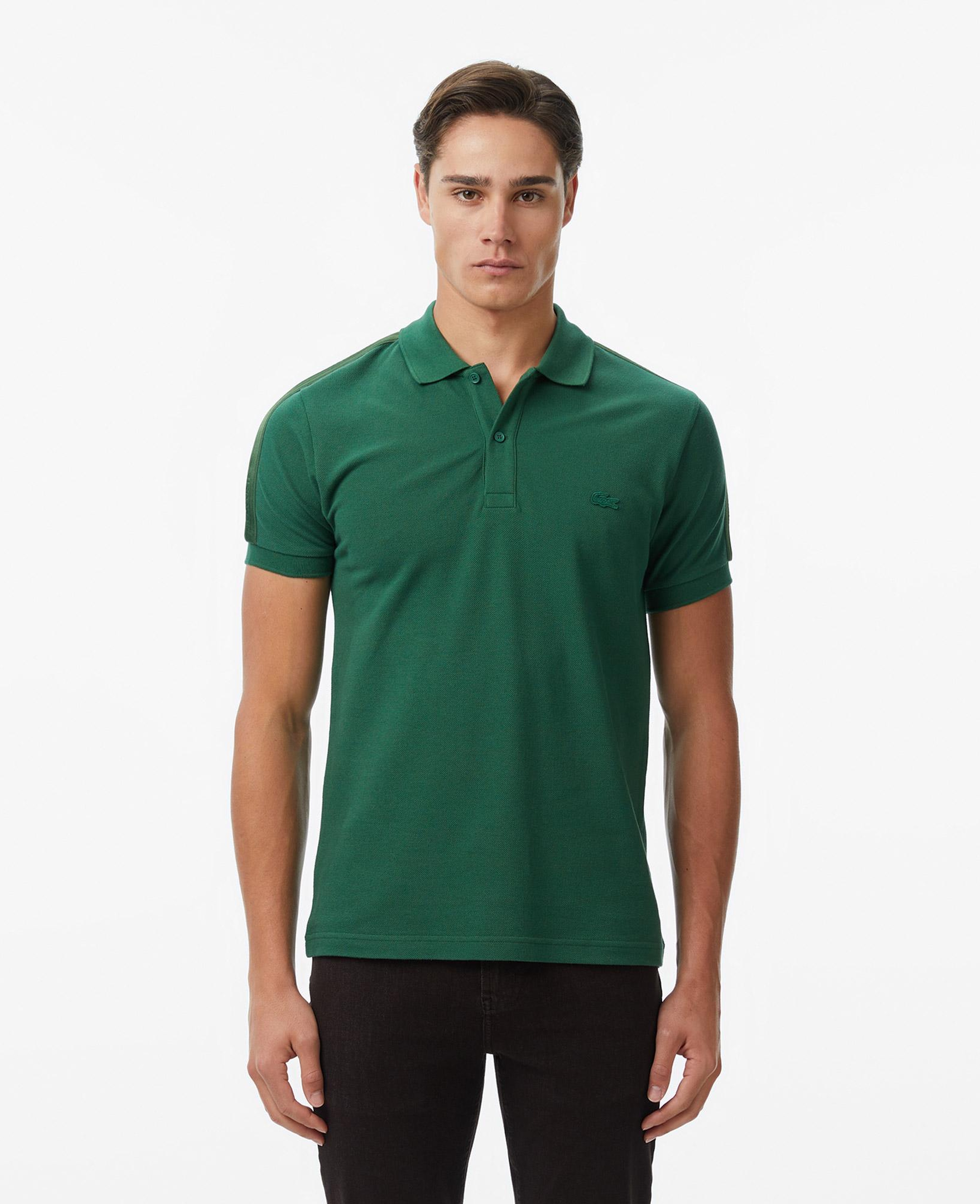 Erkek Regular Fit Koyu Yeşil Polo