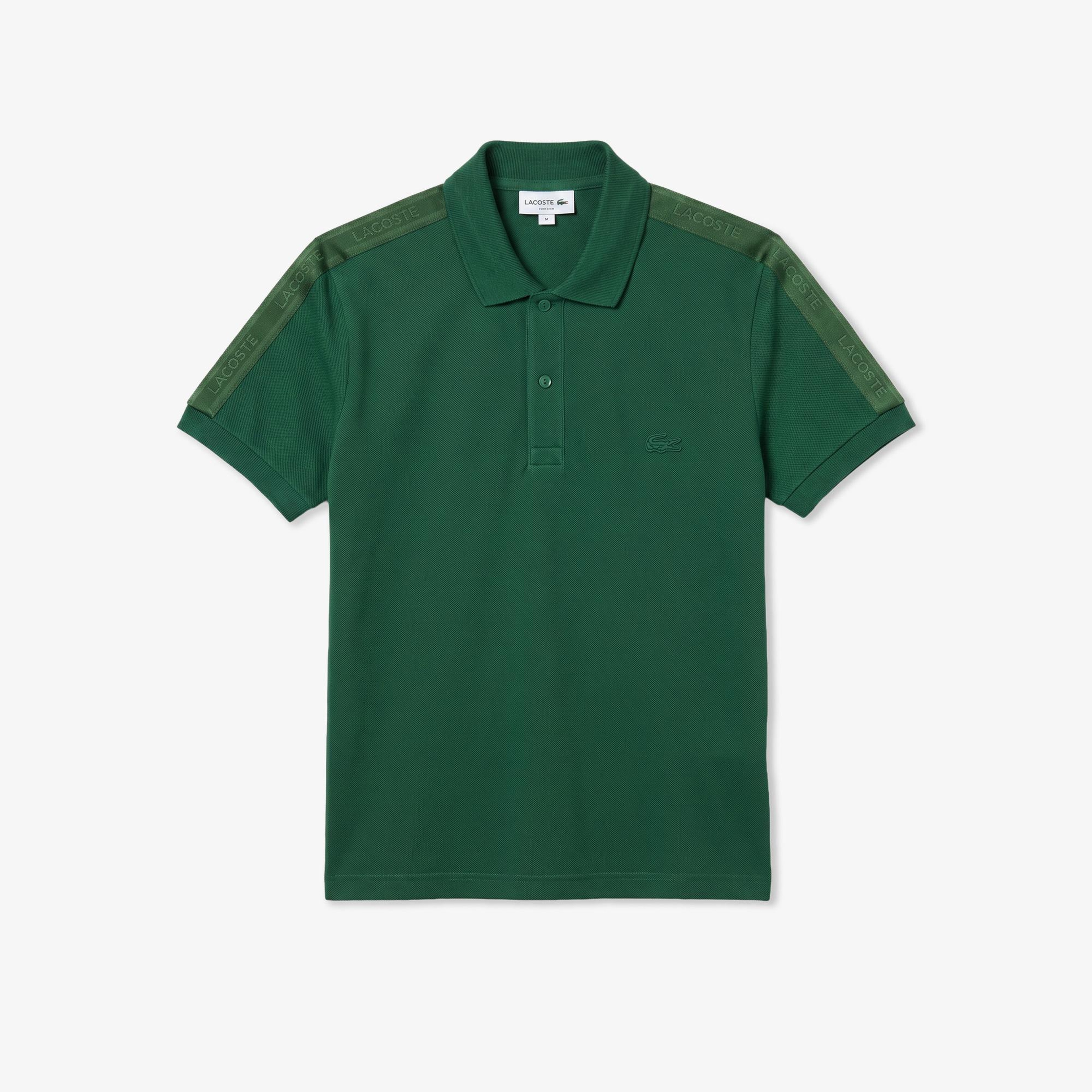 Erkek Regular Fit Koyu Yeşil Polo