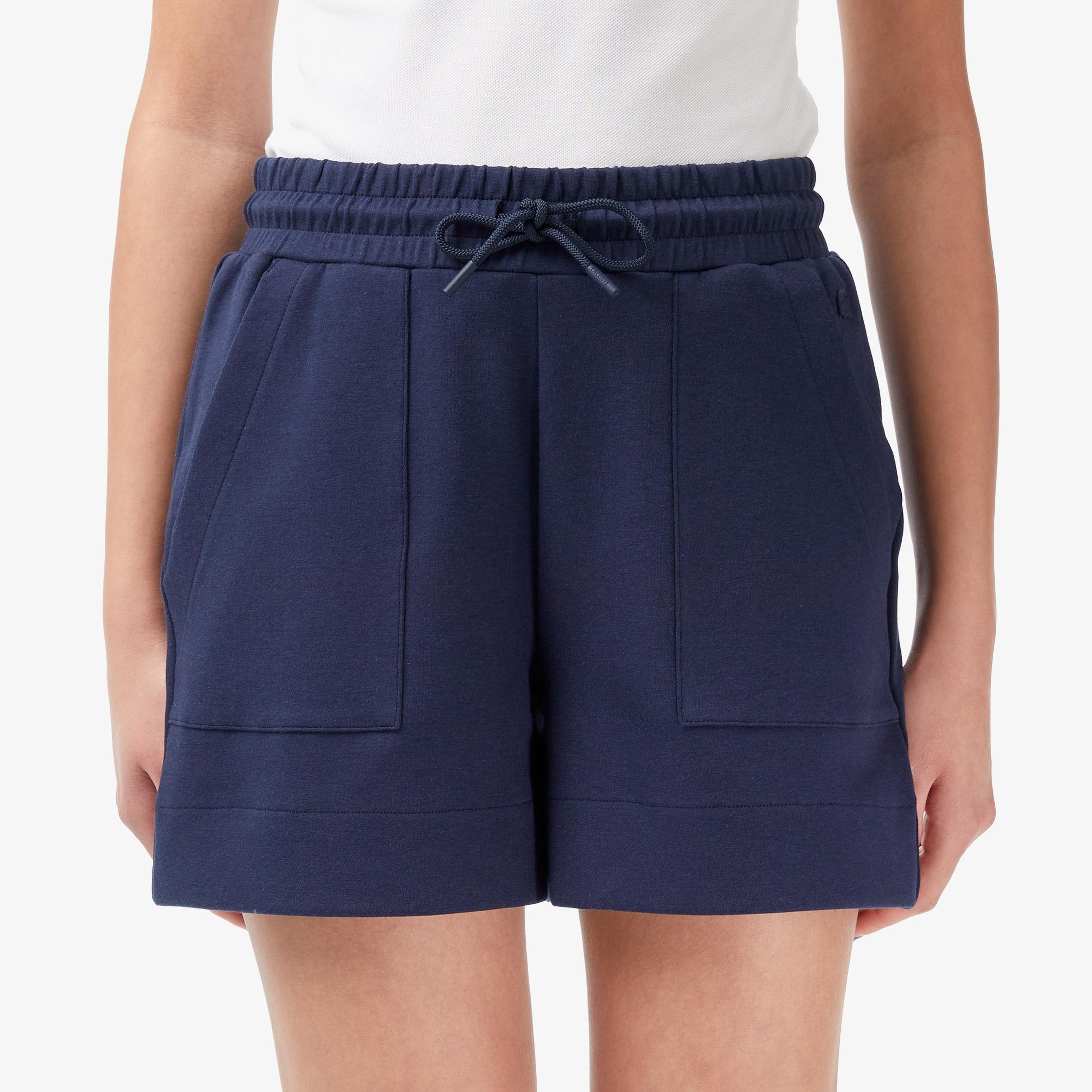 Kadın Relaxed Fit Lacivert Şort