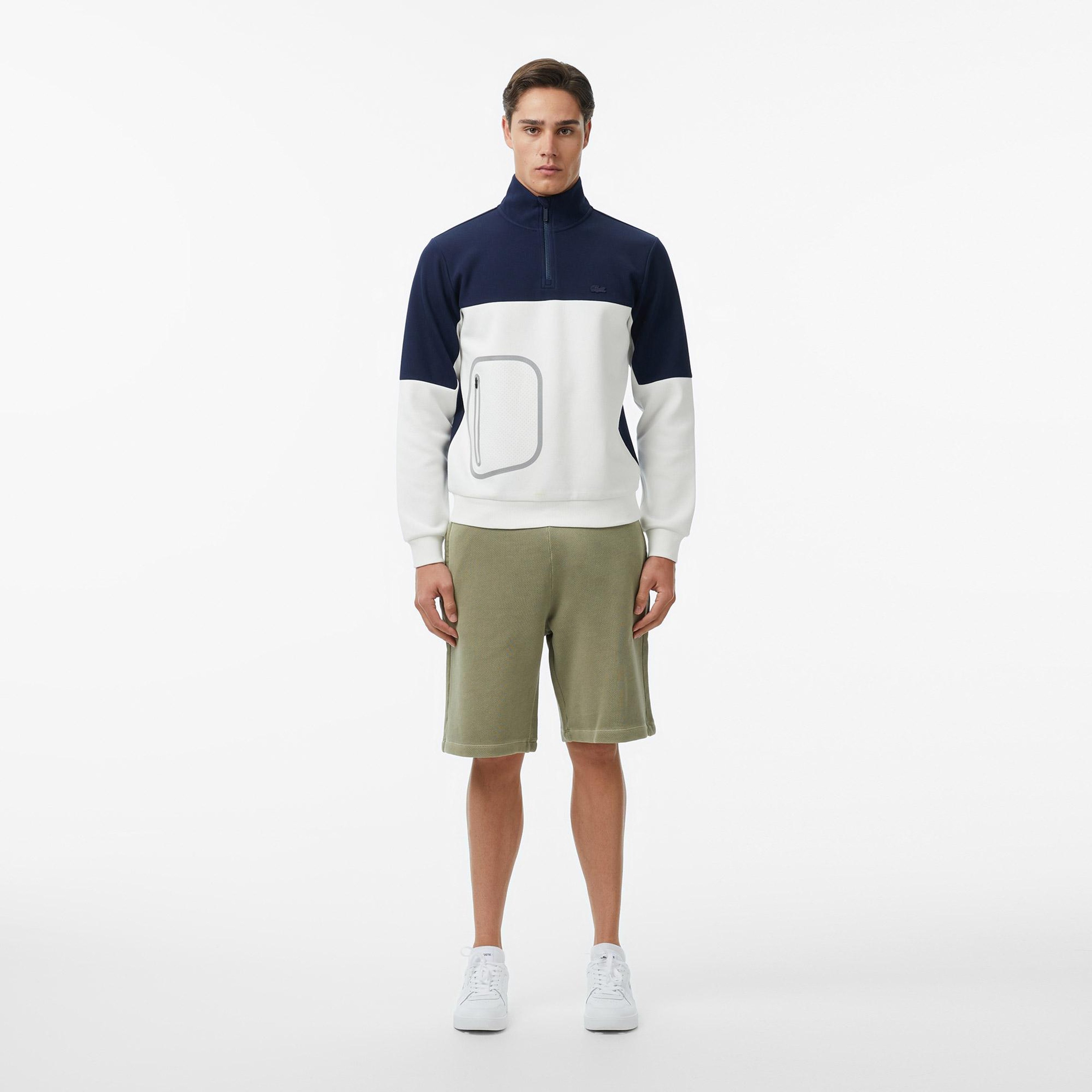 Erkek Loose Fit Haki Şort