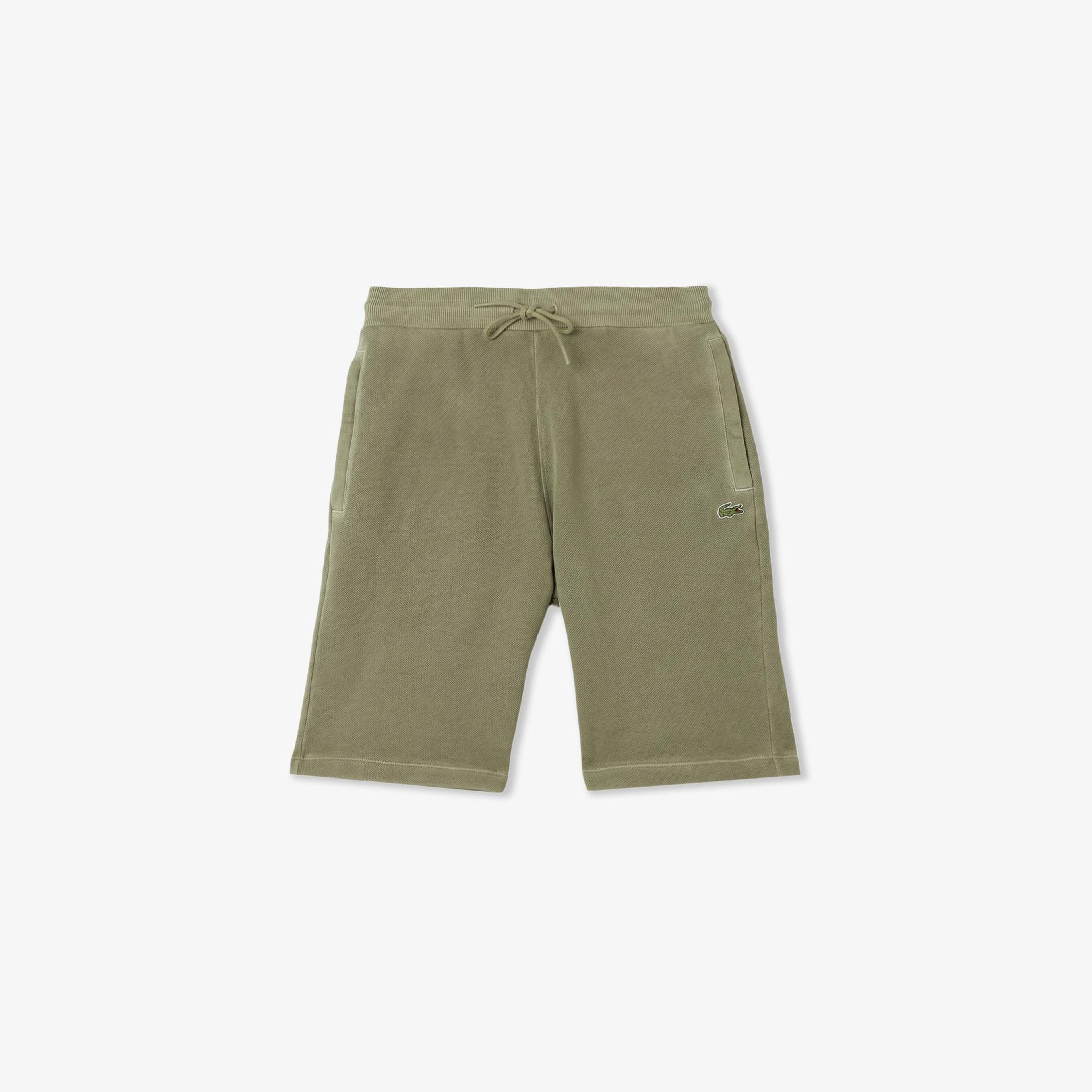Erkek Loose Fit Haki Şort