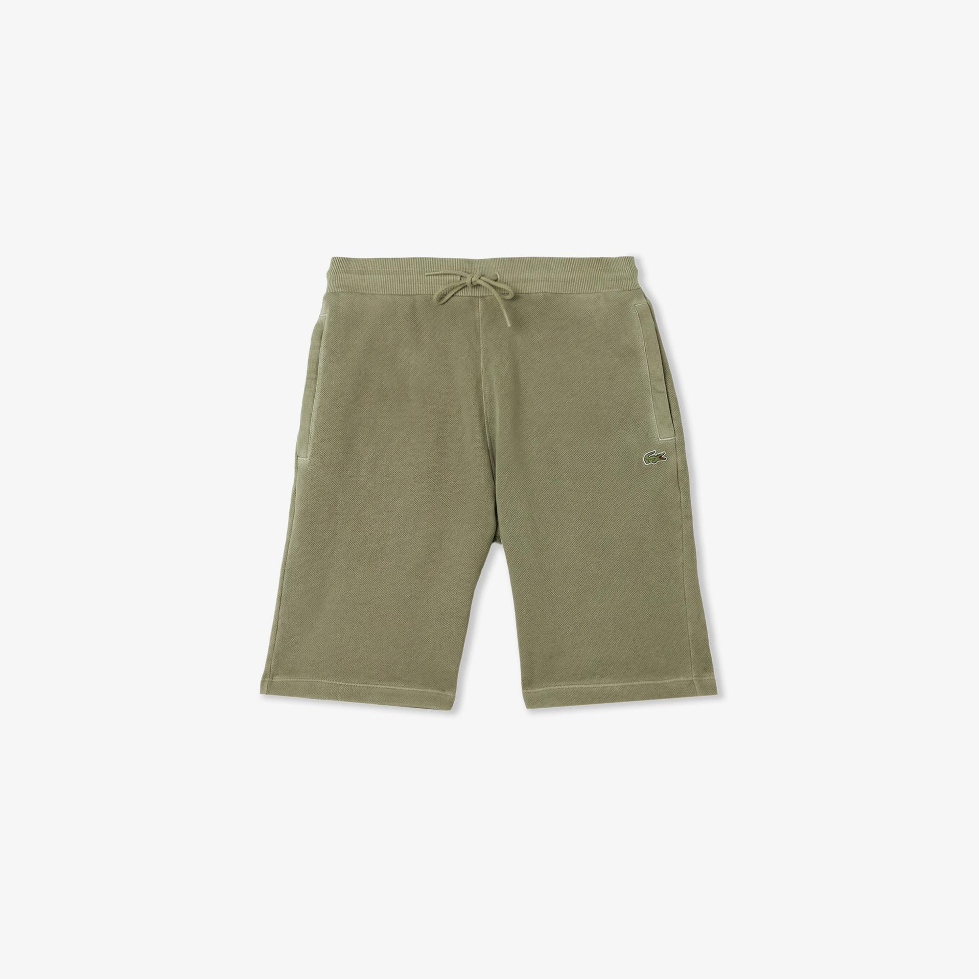 Erkek Loose Fit Haki Şort