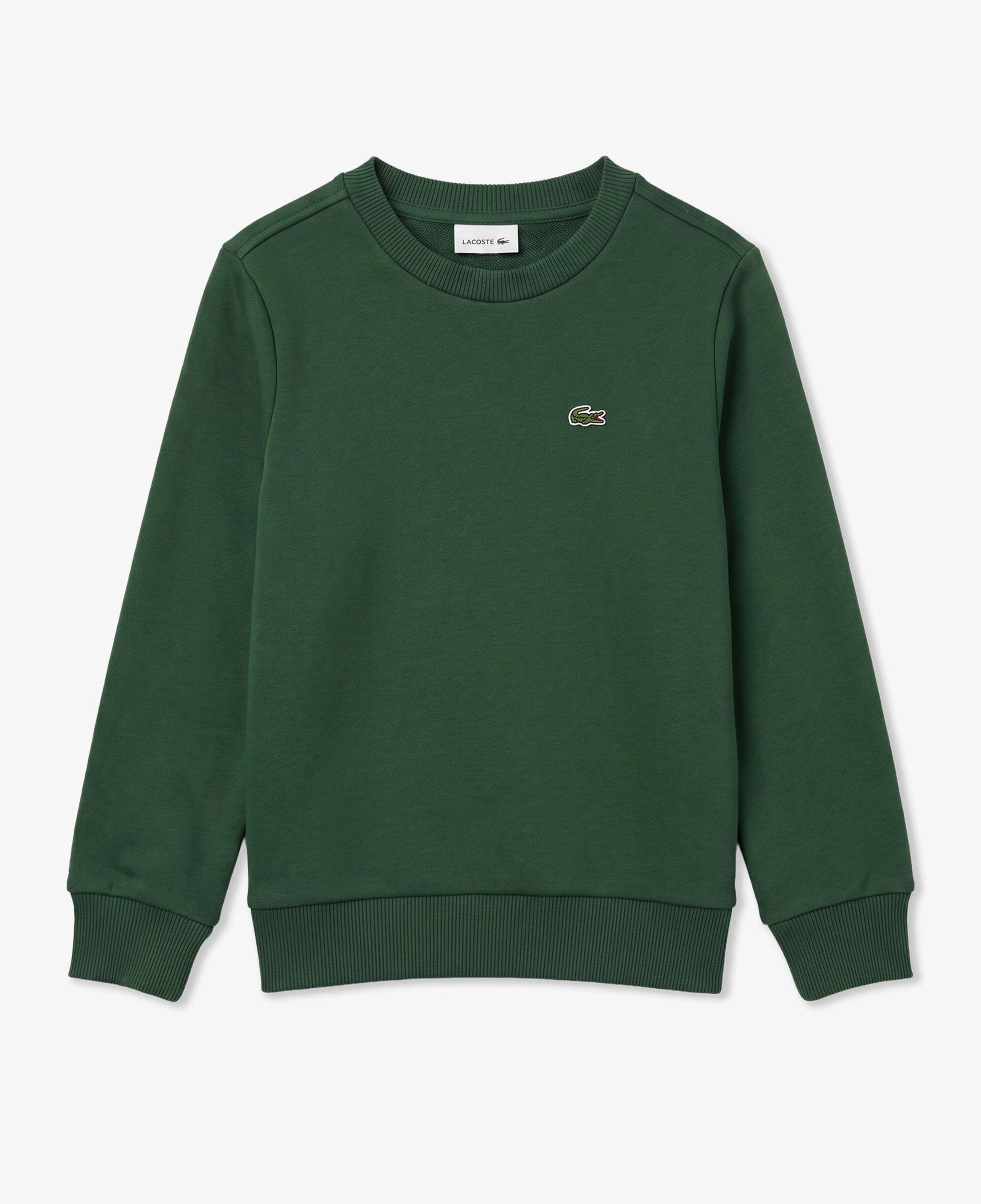 Çocuk Bisiklet Yaka Yeşil Sweatshirt