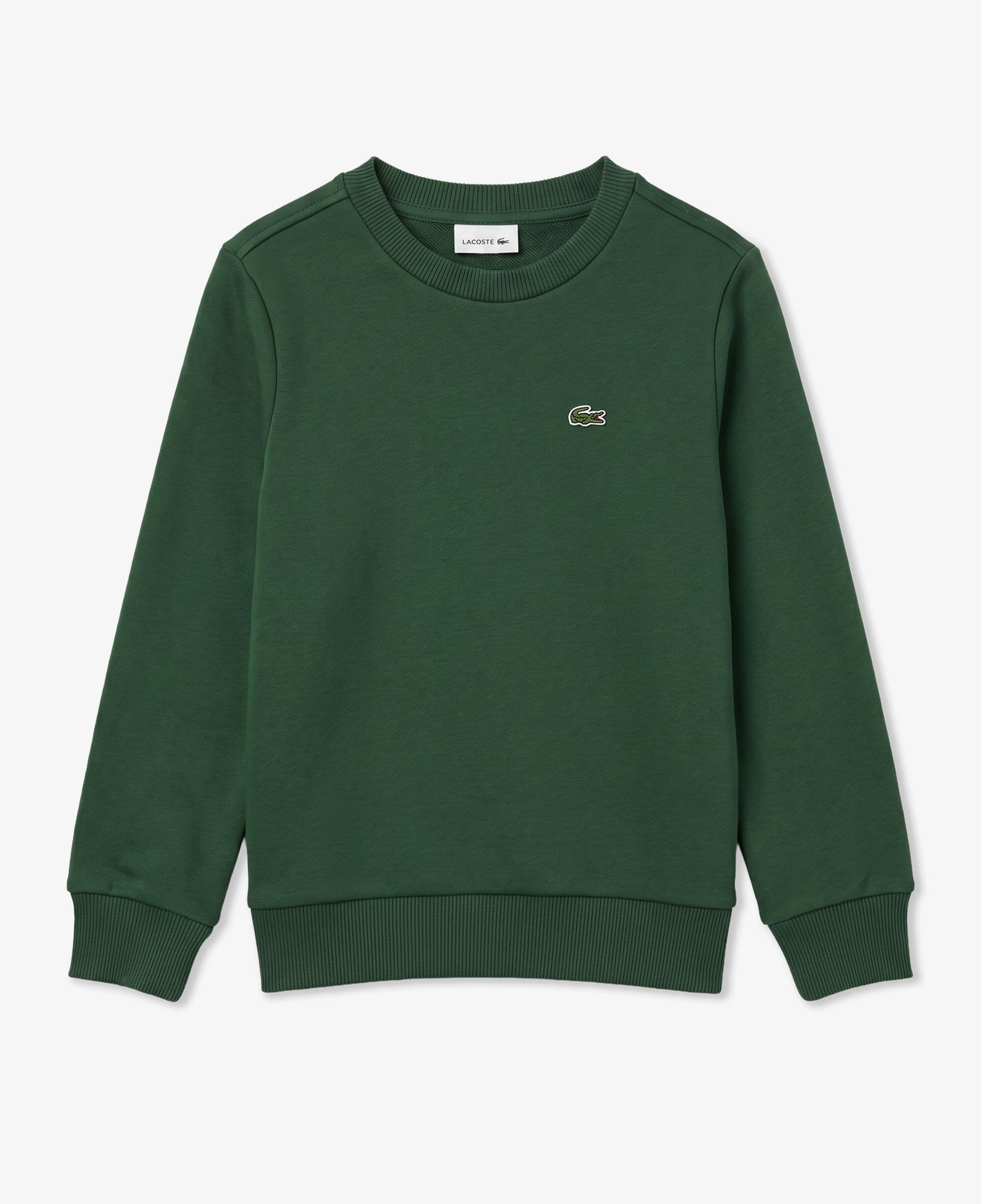 Çocuk Bisiklet Yaka Yeşil Sweatshirt