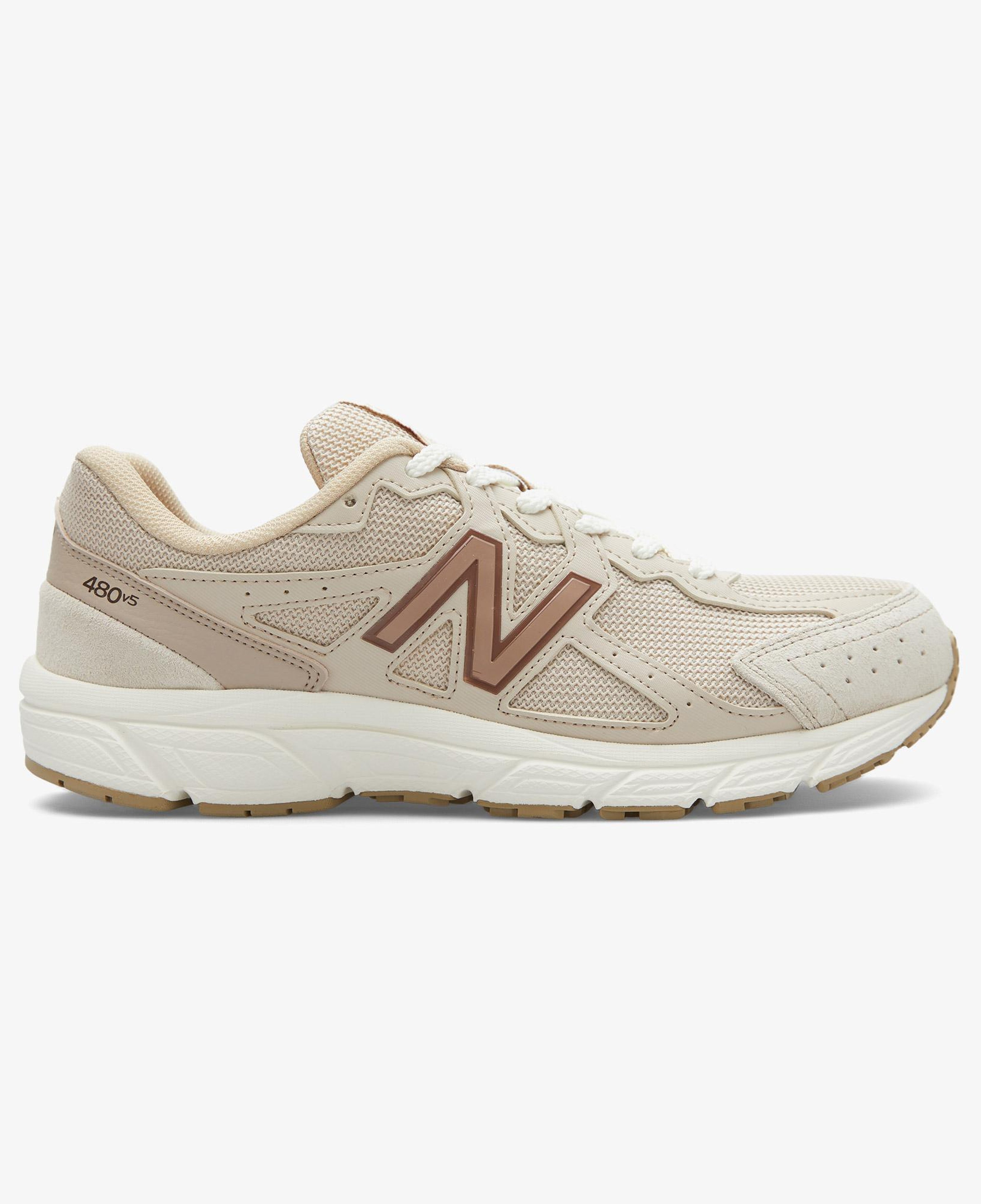 New Balance 480 Unisex Bej Spor Ayakkabı