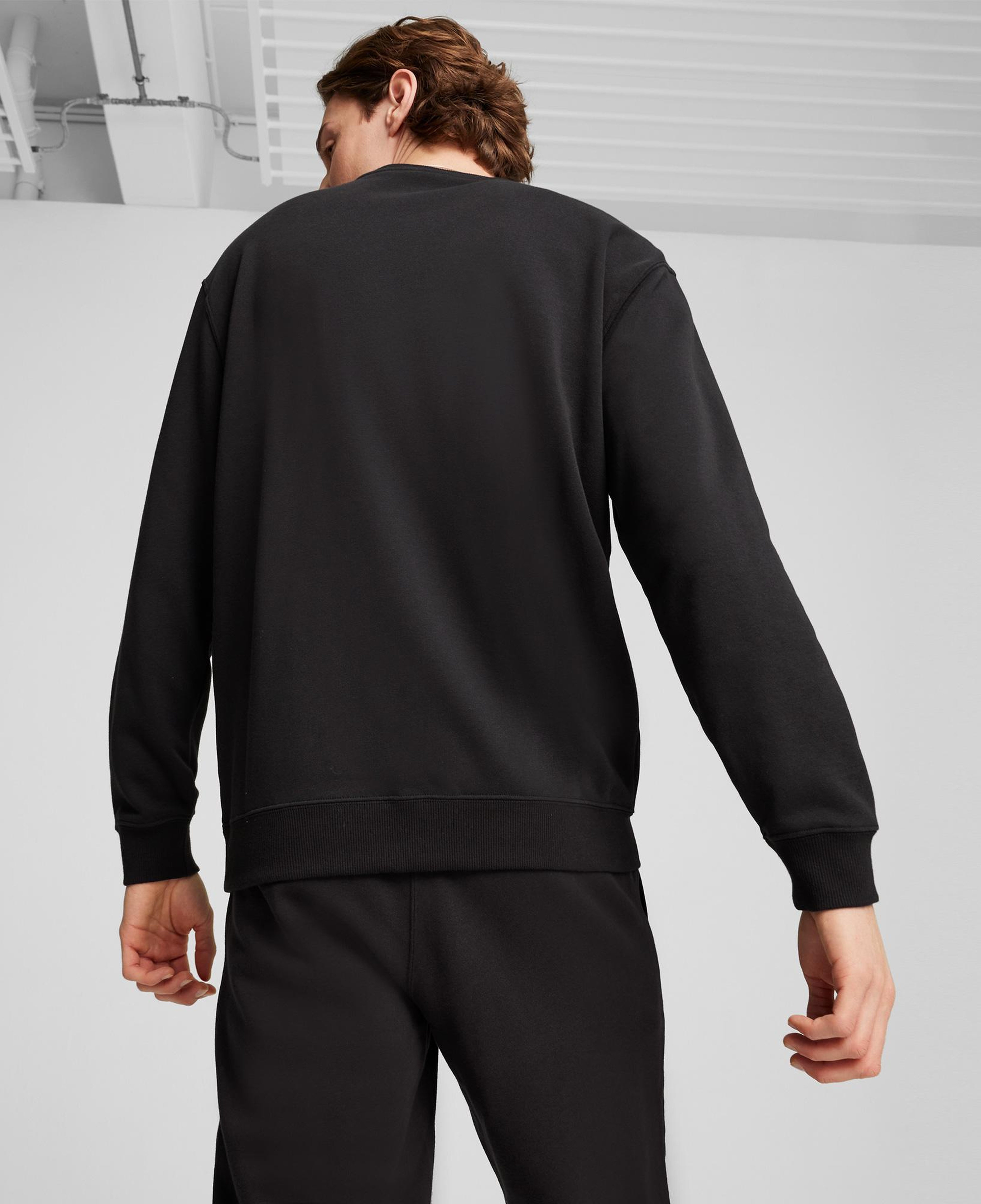 Puma Squad Erkek Siyah Günlük Sweatshirt