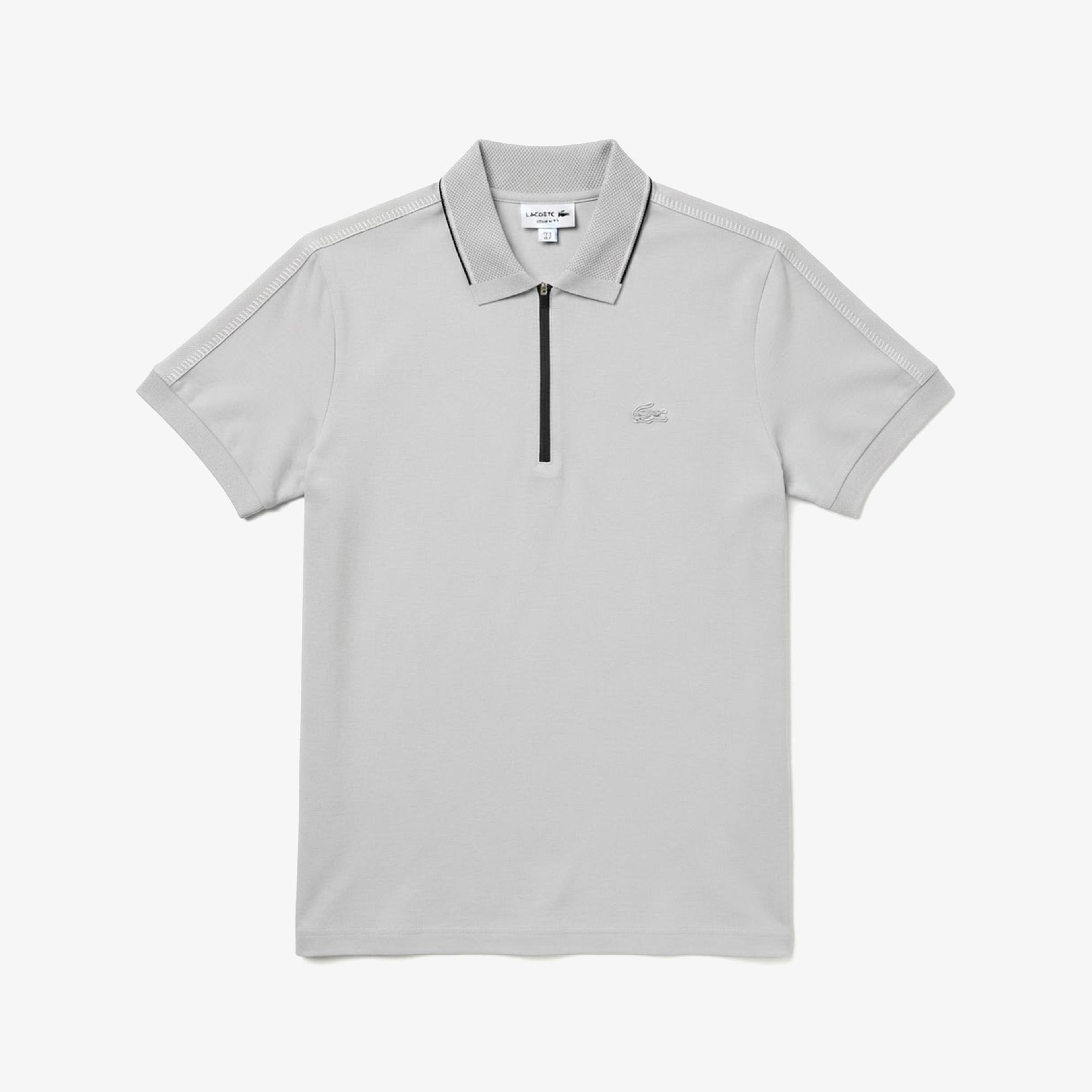 Erkek Regular Fit Gri Polo