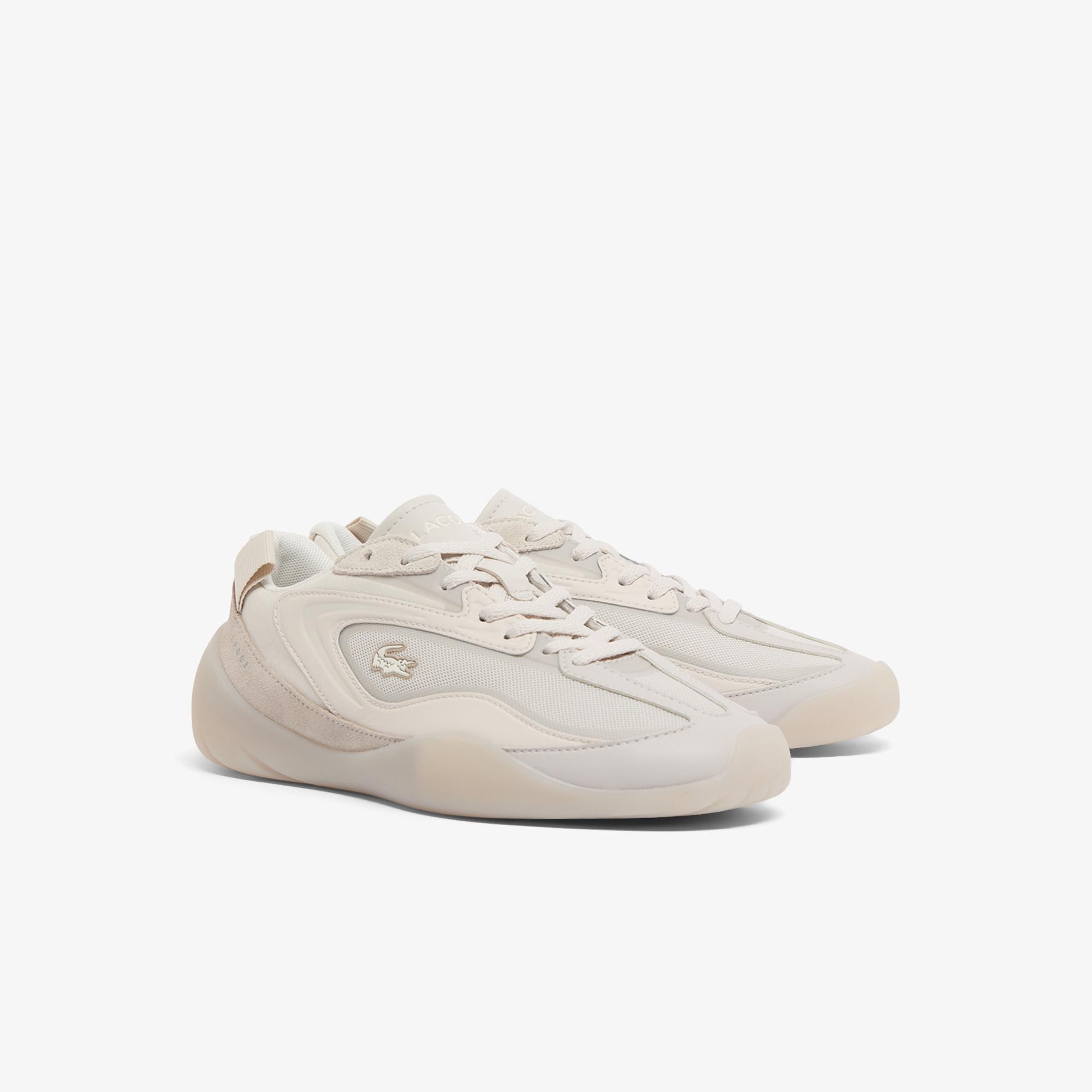 Side Low Kadın Bej Sneaker