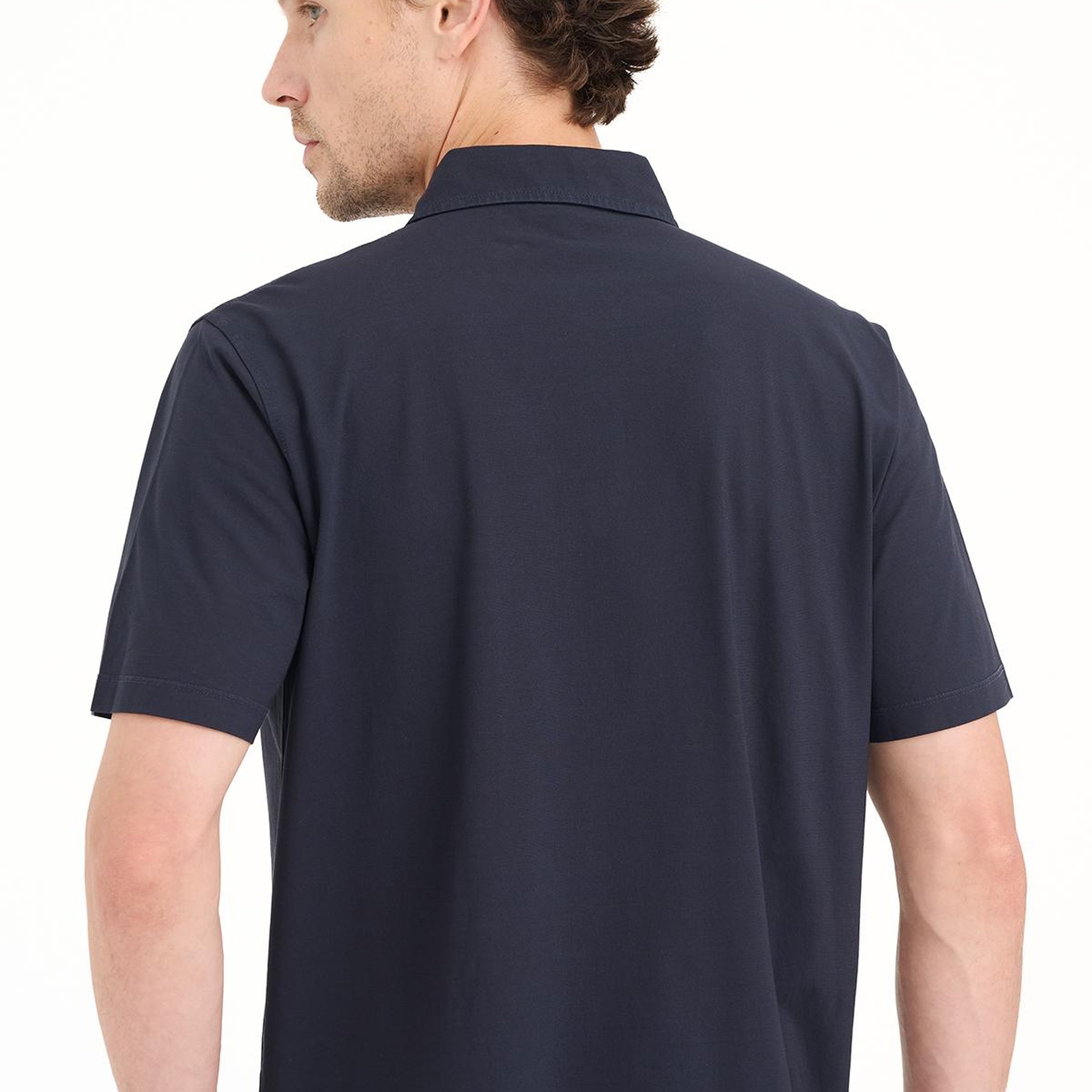 Erkek Lacivert Polo Yaka T-Shirt