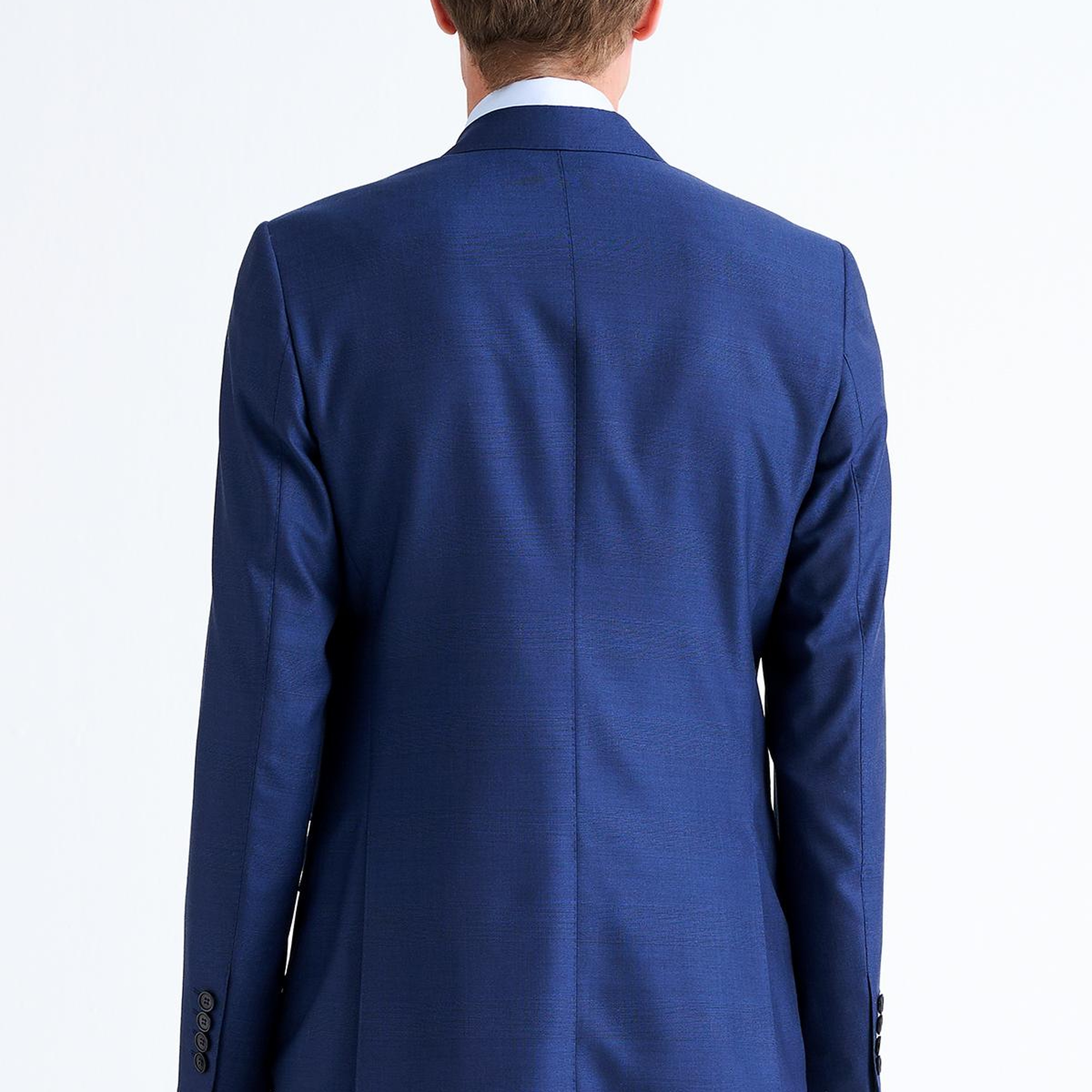 Erkek Lacivert Vitale Barberis Yün Takım Elbise