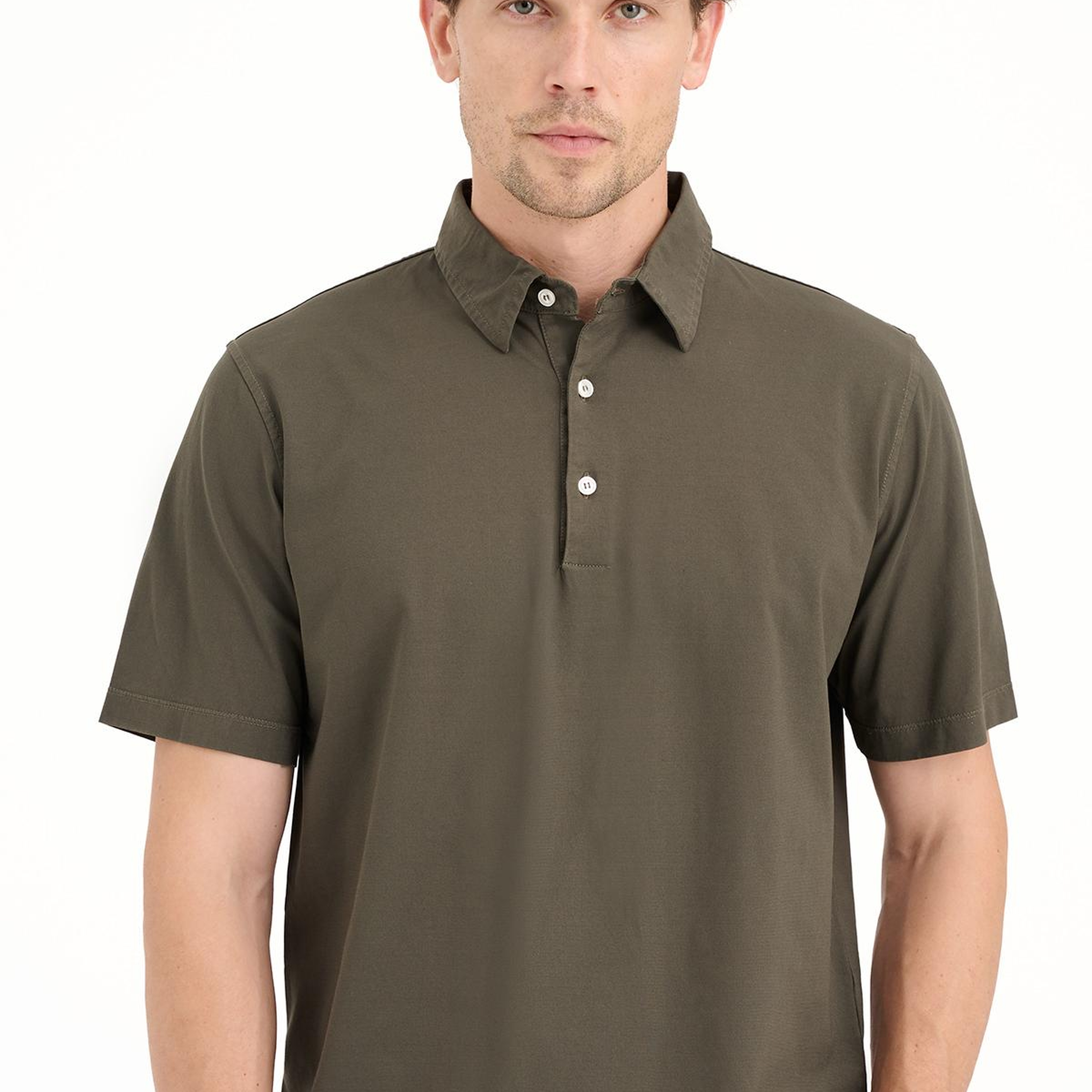 Erkek Yeşil Polo Yaka T-Shirt