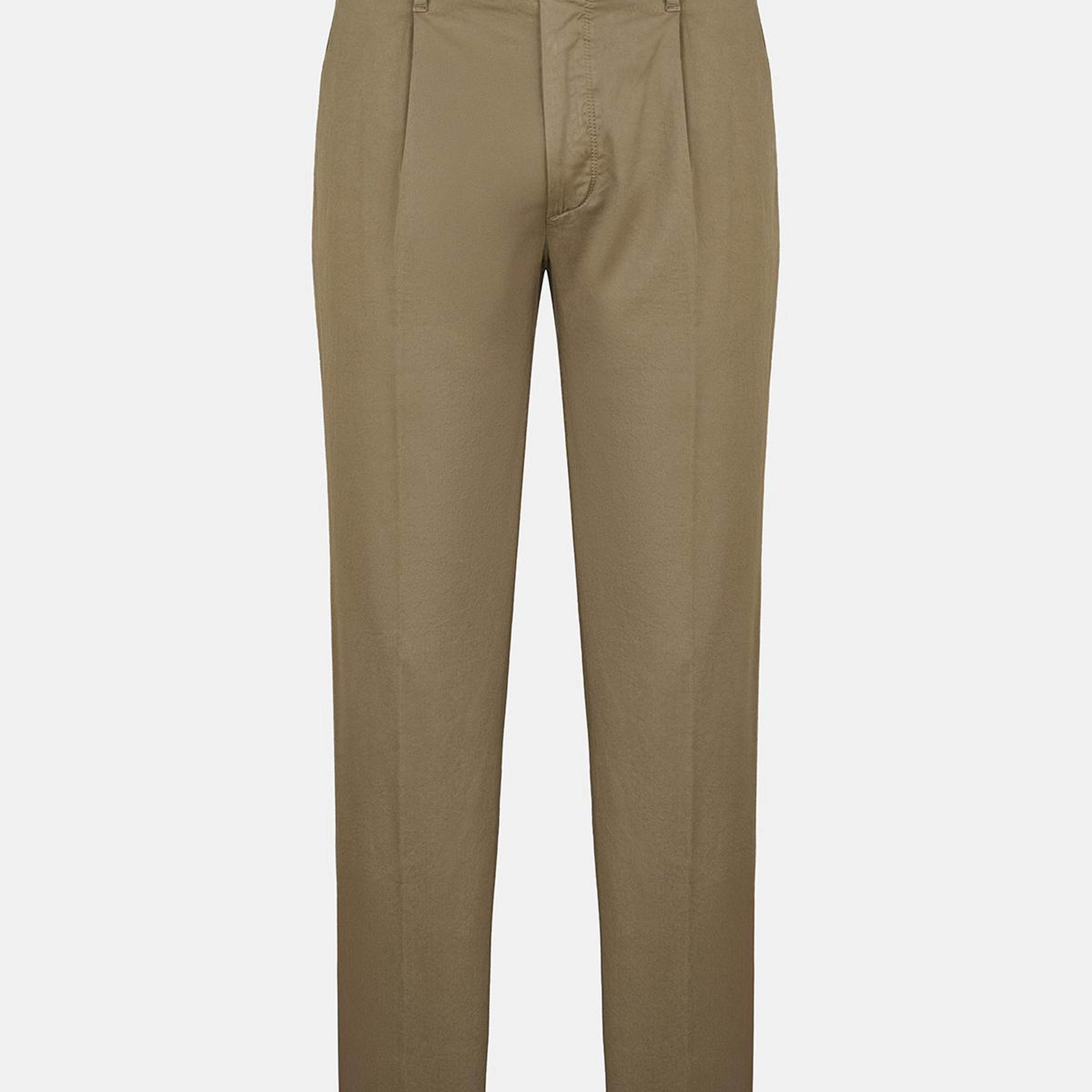 Erkek Kahverengi Chino Pantolon