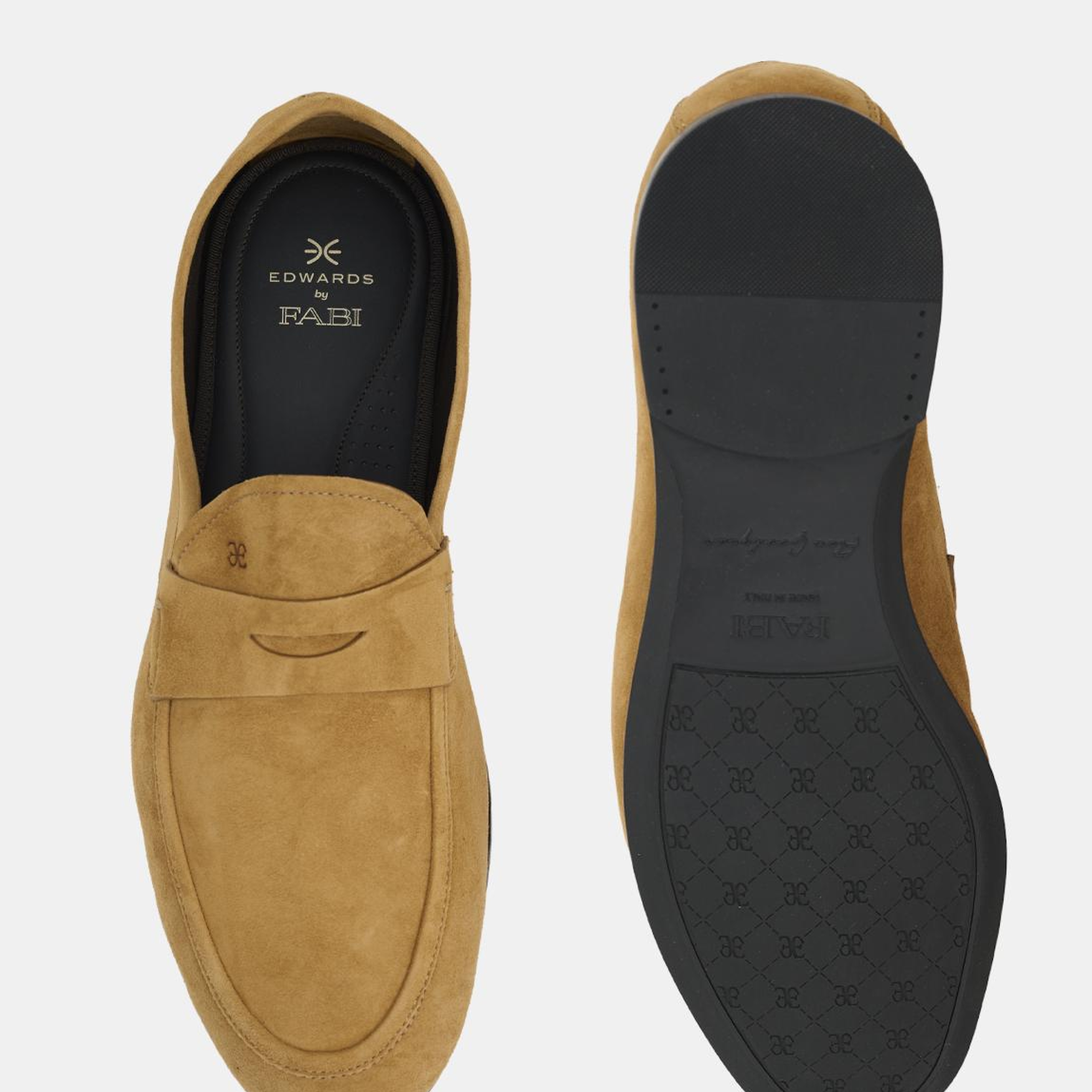 Erkek Taba Deri Loafer