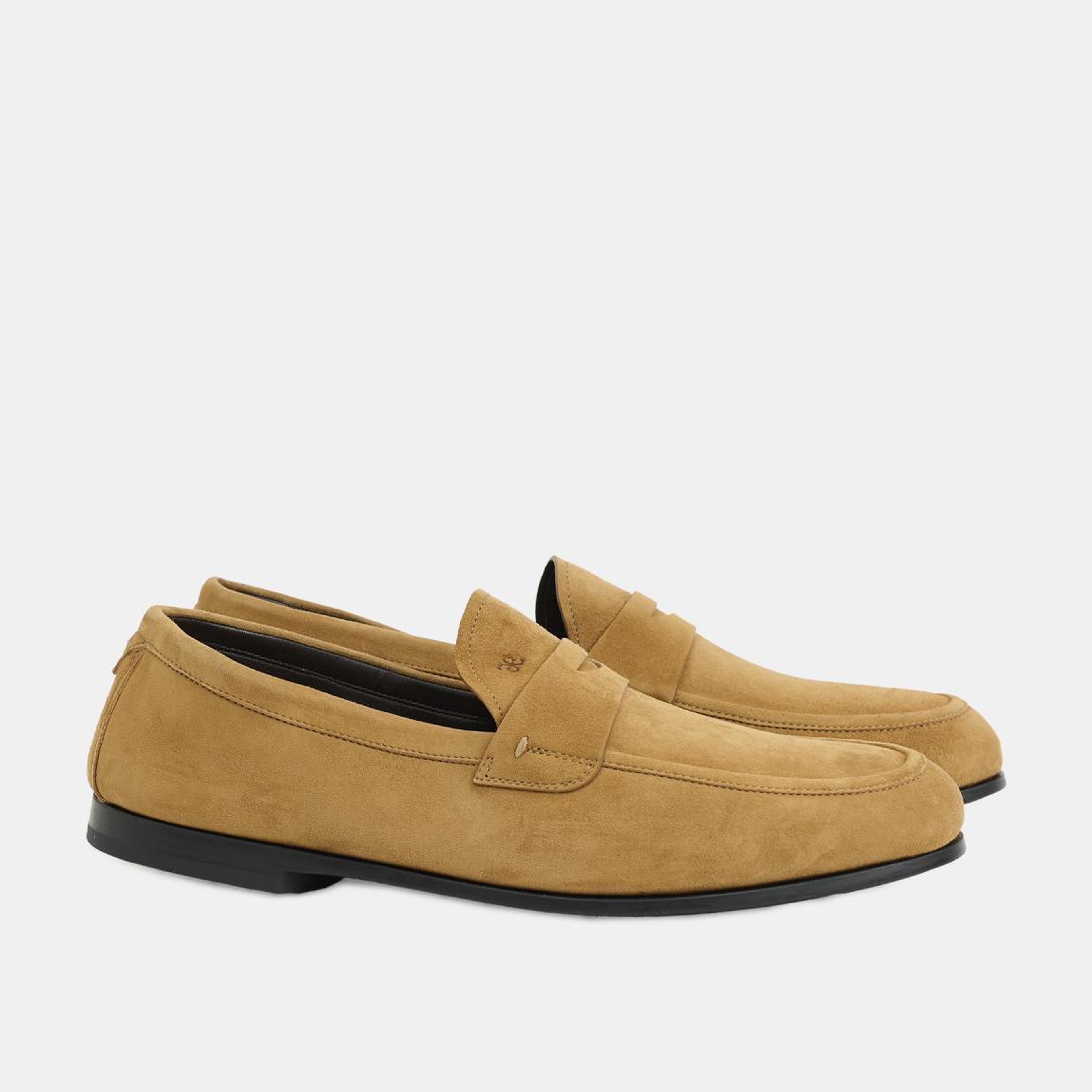 Erkek Taba Deri Loafer