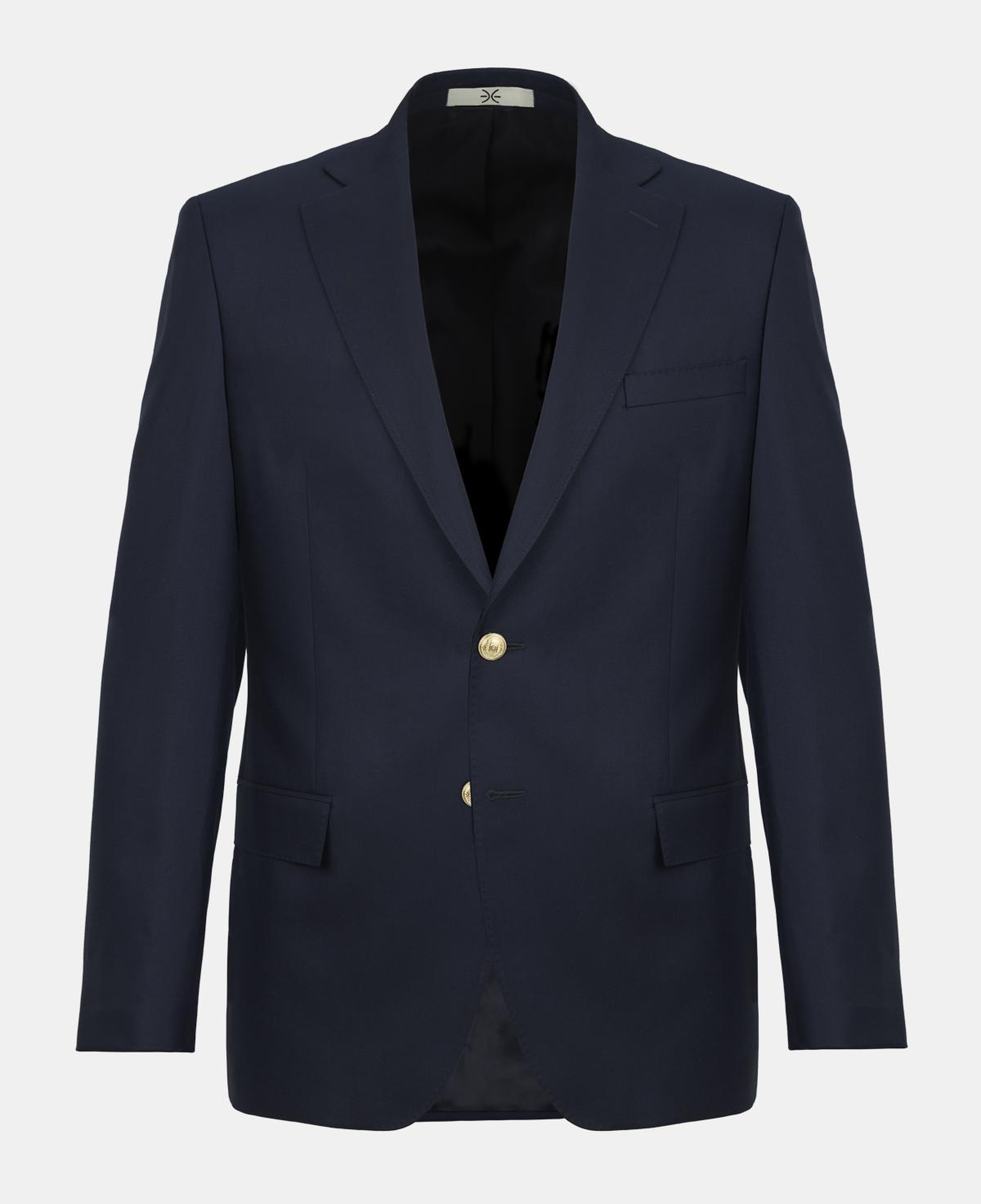 Erkek Lacivert Loro Piana 170's Kumaşıyla Üretilmiş Blazer Ceket