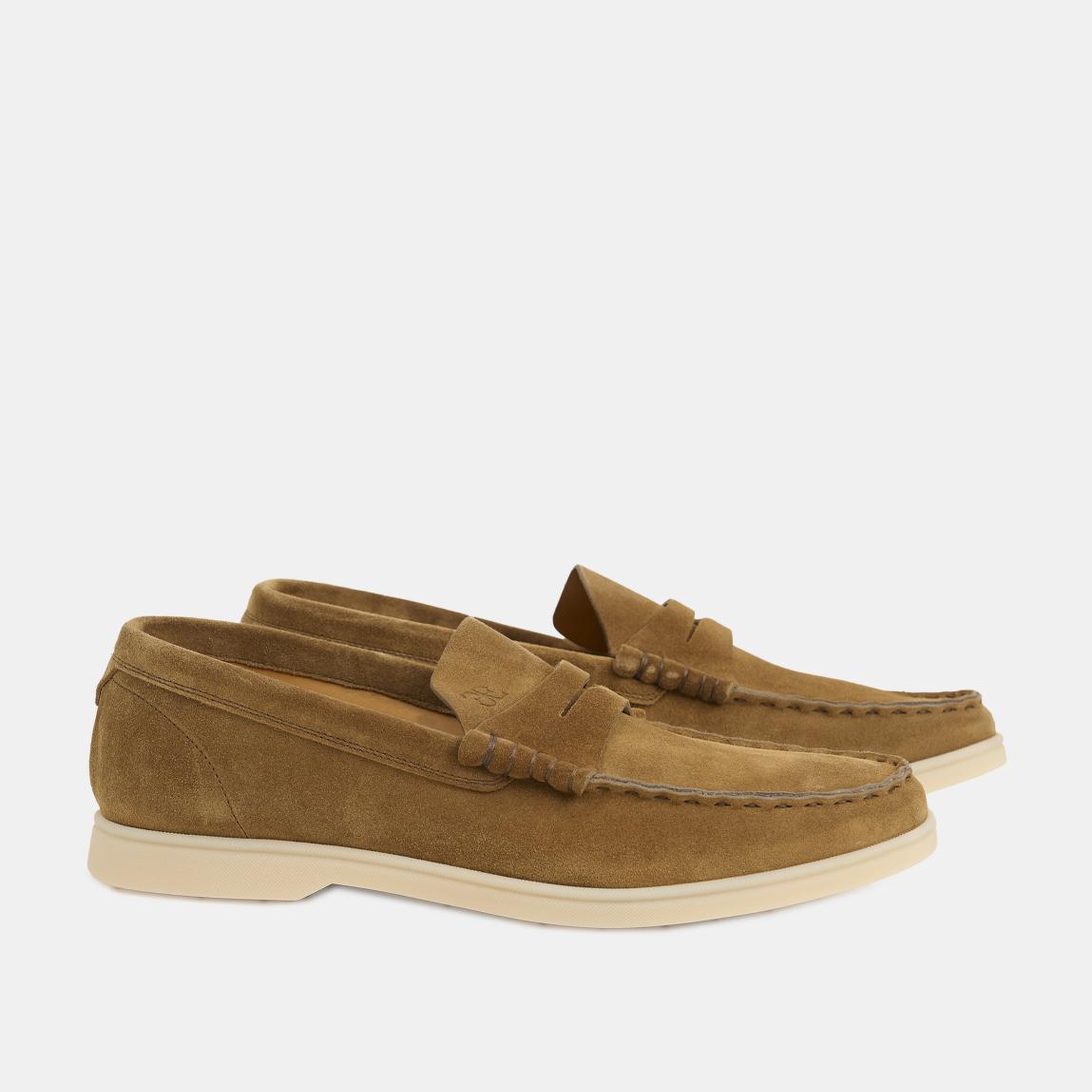 Erkek Taba Deri Loafer