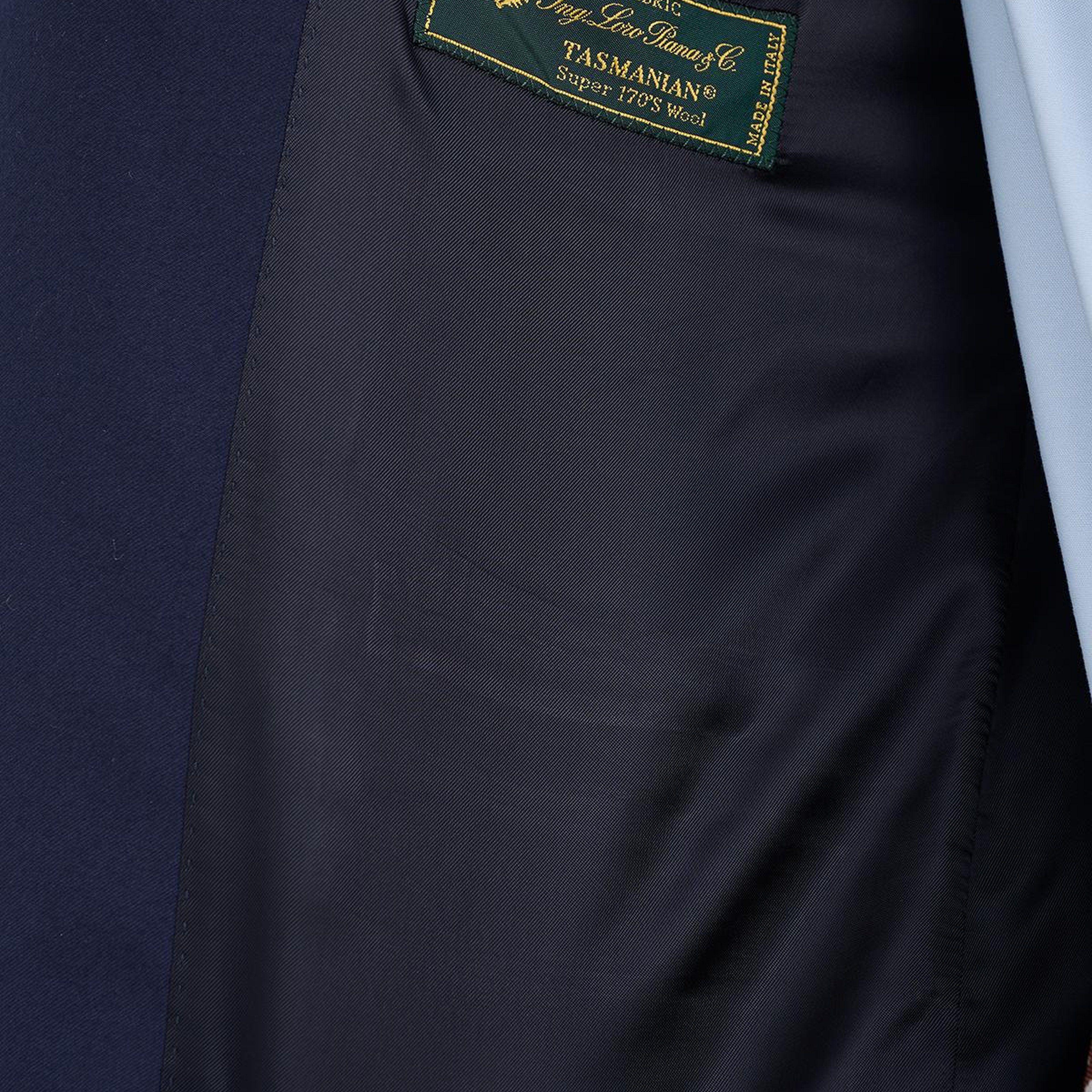 Erkek Lacivert Loro Piana 150's Kumaşıyla Üretilmiş Takım Elbise