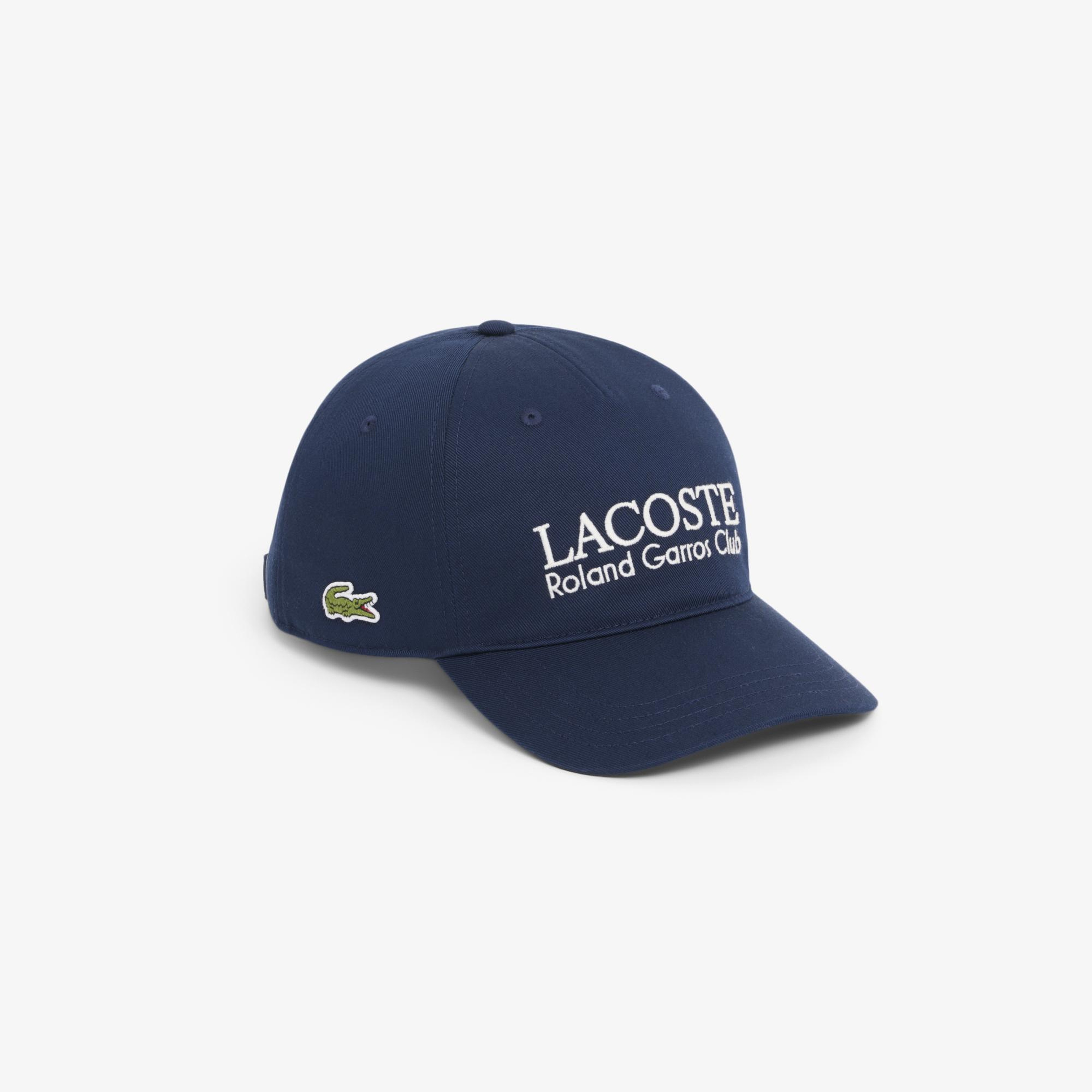 Roland-Garros Unisex Lacivert Şapka