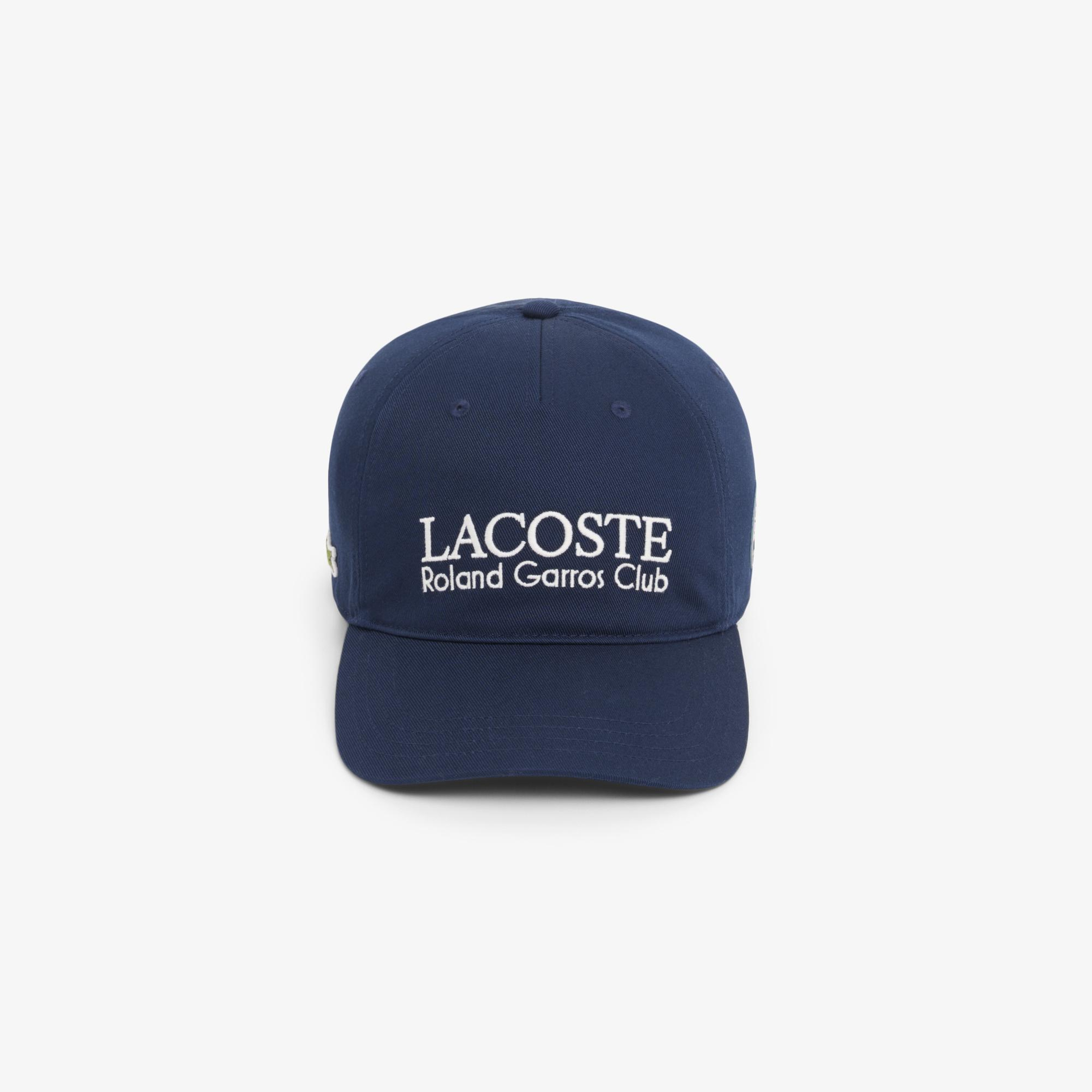 Roland-Garros Unisex Lacivert Şapka