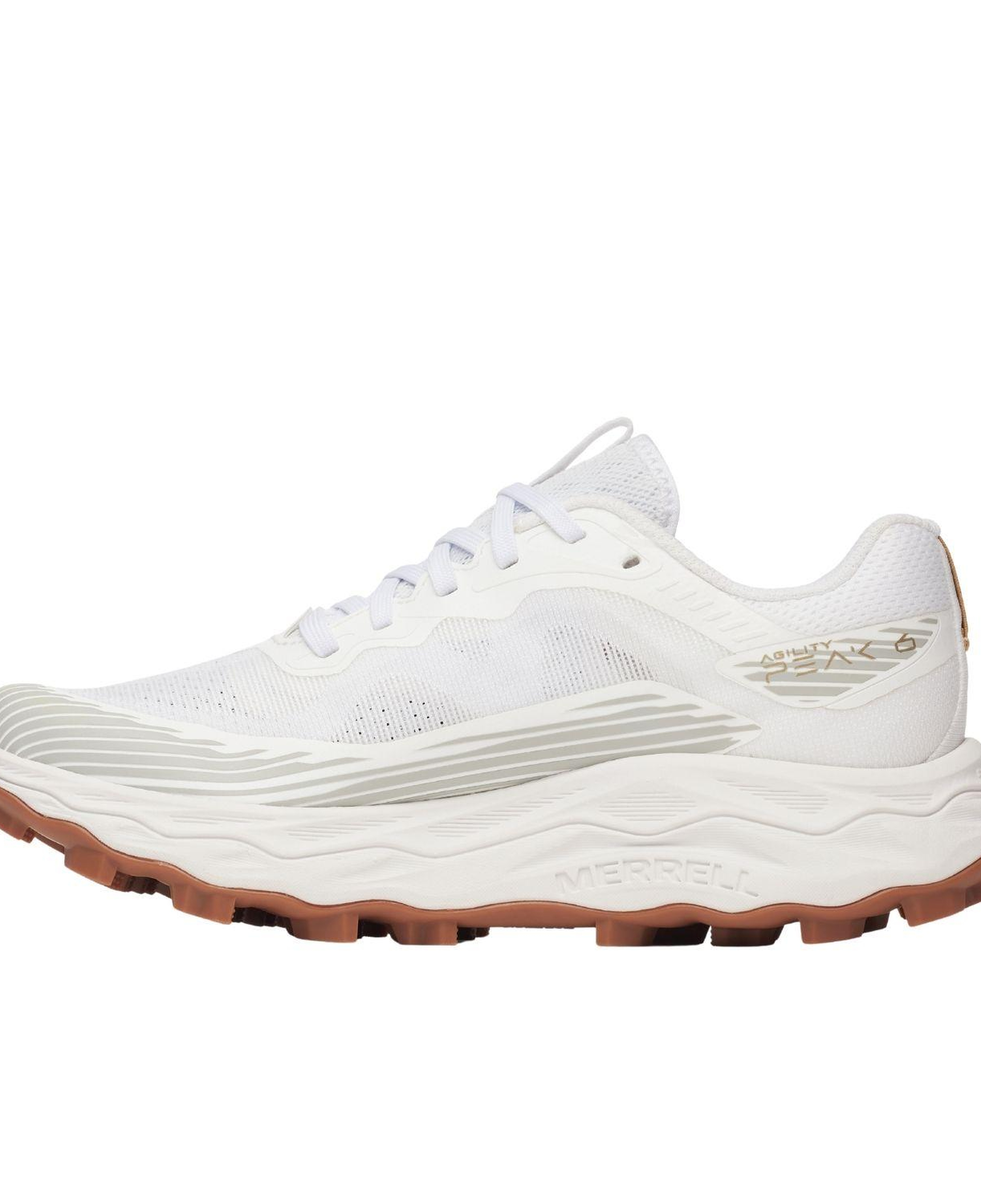 Merrell Agility Peak 6 Kadın Beyaz Patika Koşusu Ayakkabısı