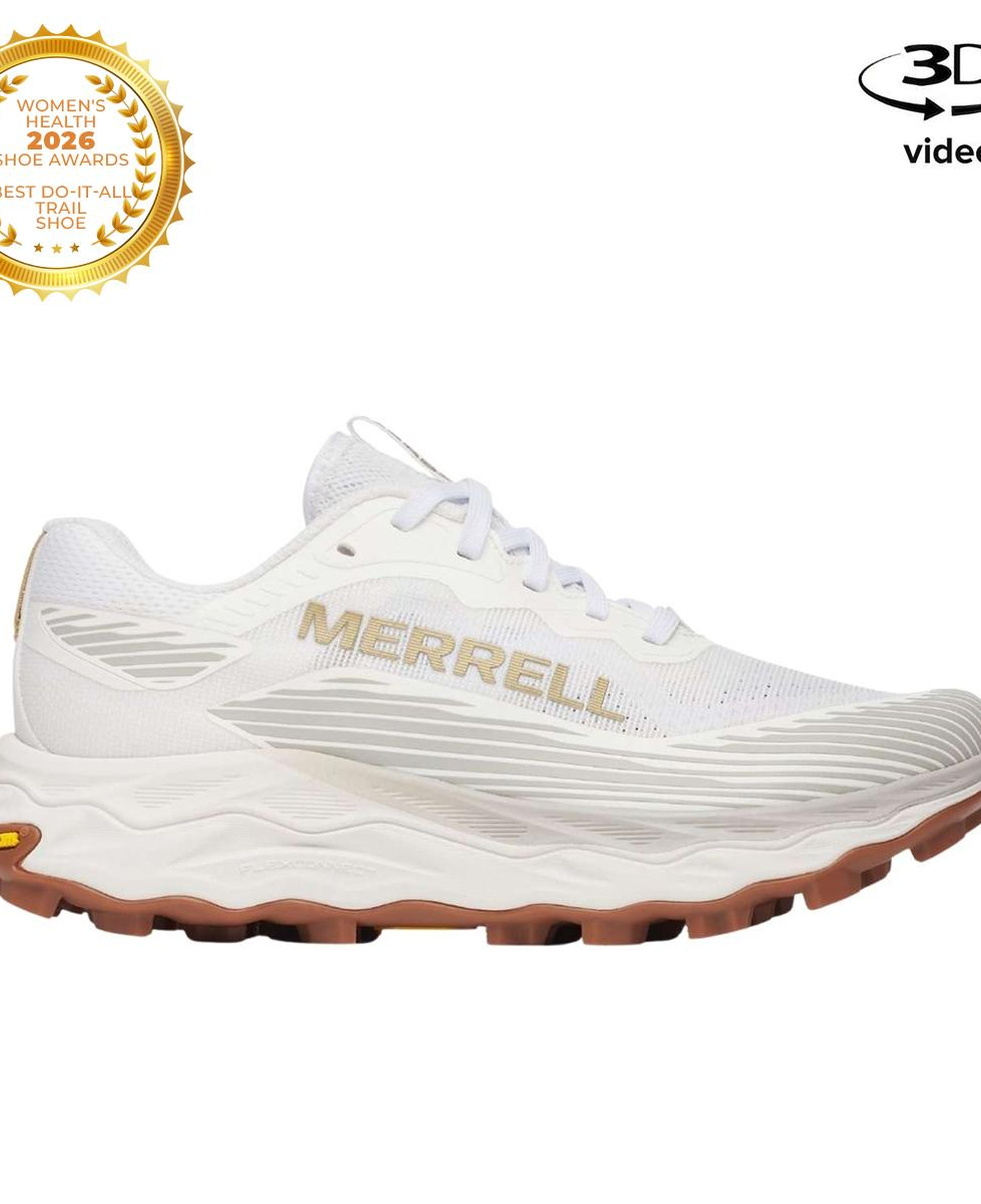 Merrell Agility Peak 6 Kadın Beyaz Patika Koşusu Ayakkabısı
