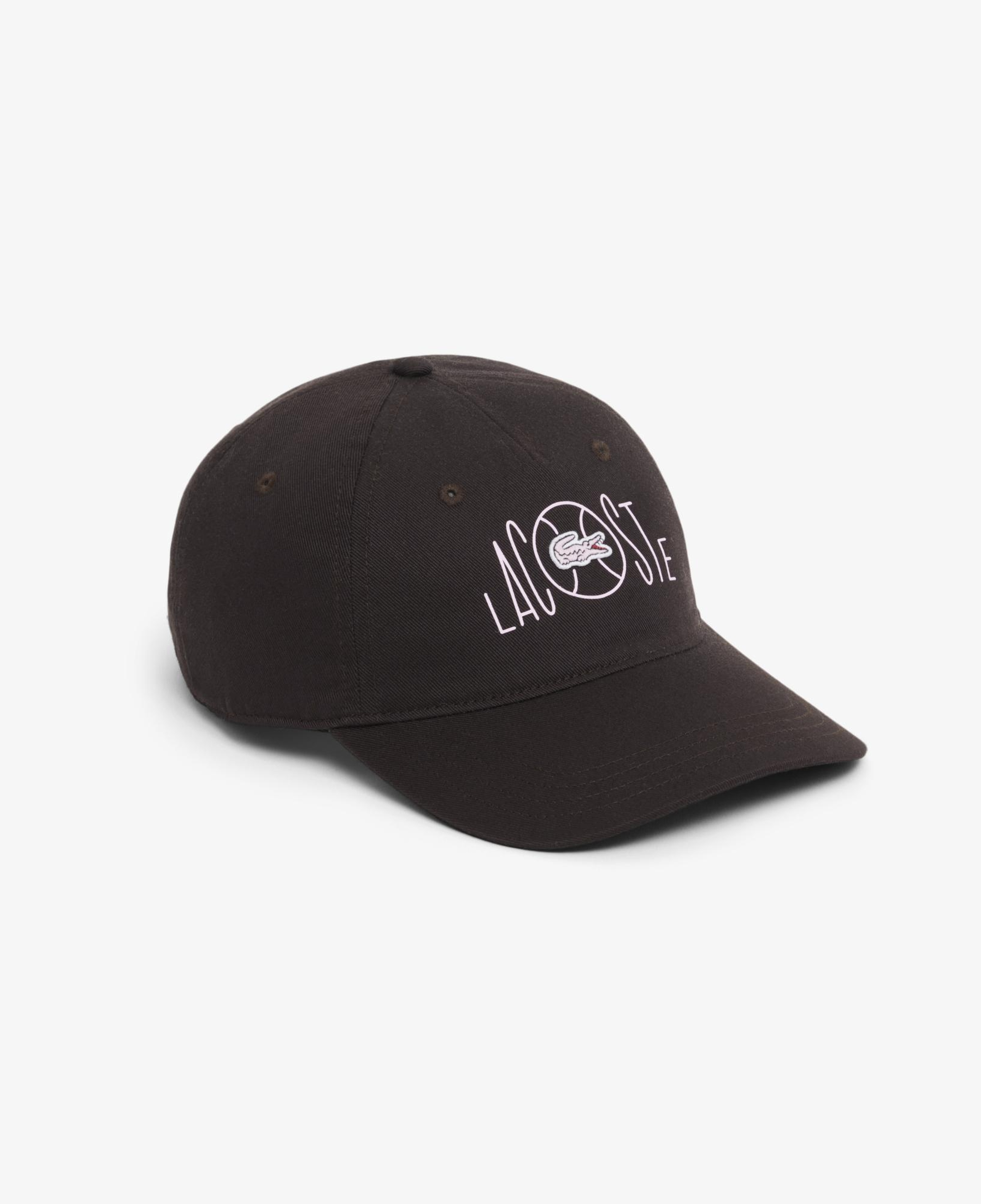 Unisex Baskılı Kahverengi Şapka