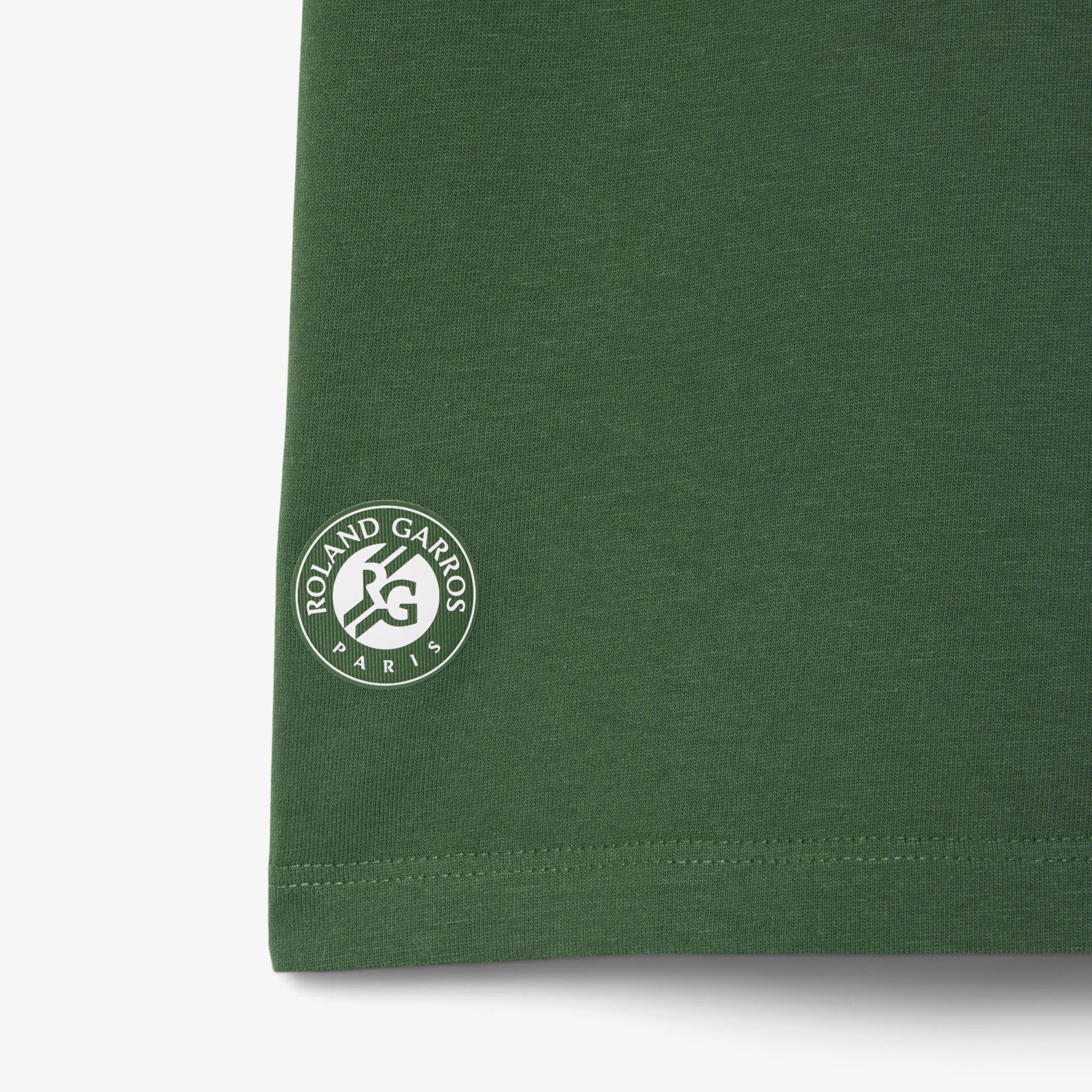 Kadın Relaxed Fit Baskılı Koyu Yeşil T-Shirt