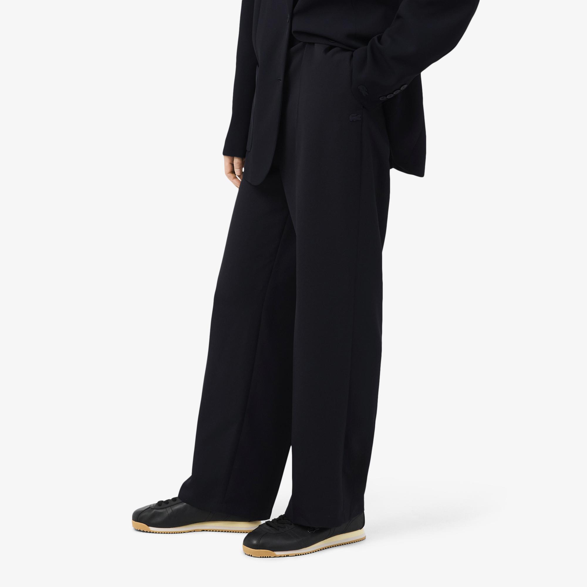 Kadın Oversize Fit Lacivert Pantolon