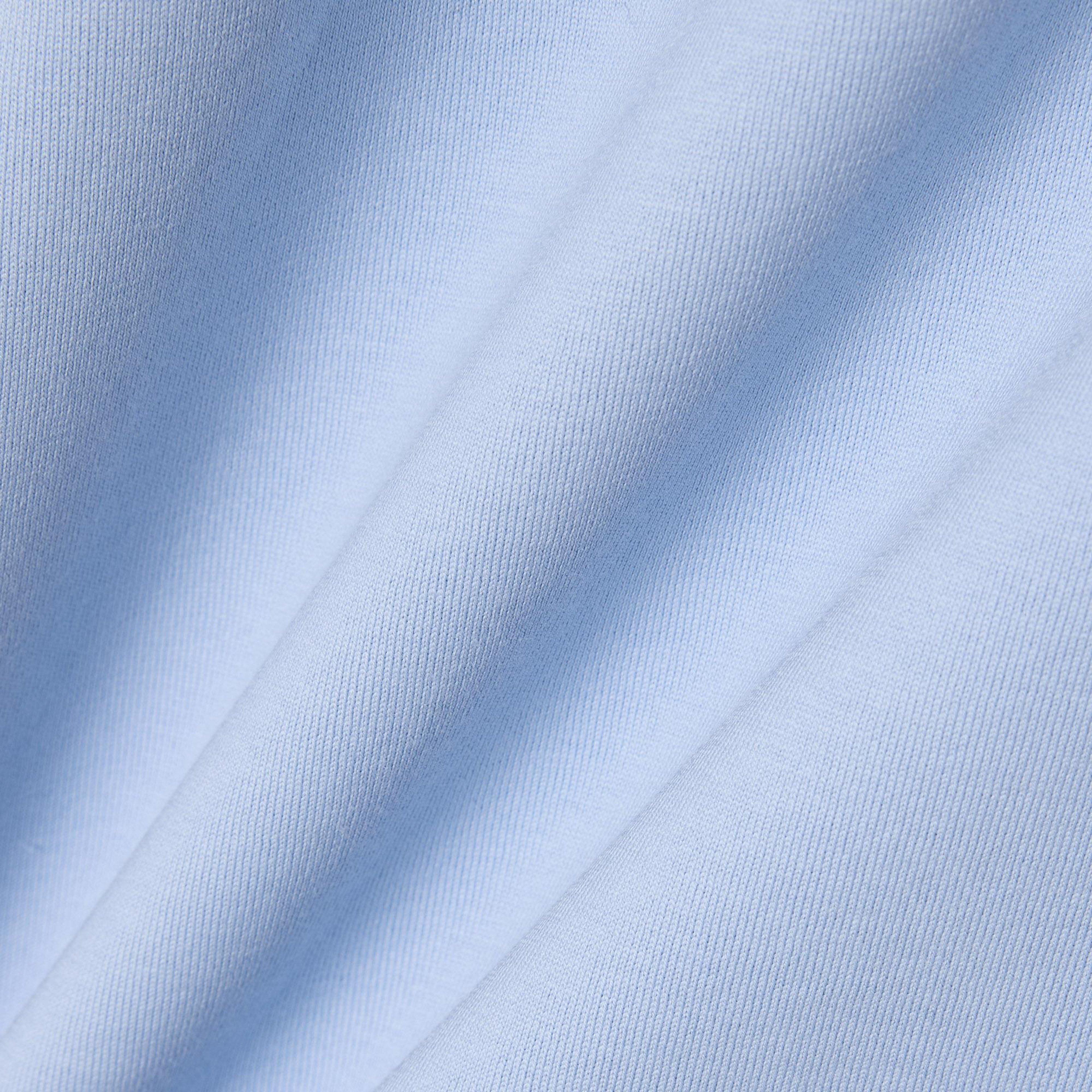 Erkek Classic Fit Bisiklet Yaka Mavi T-Shirt