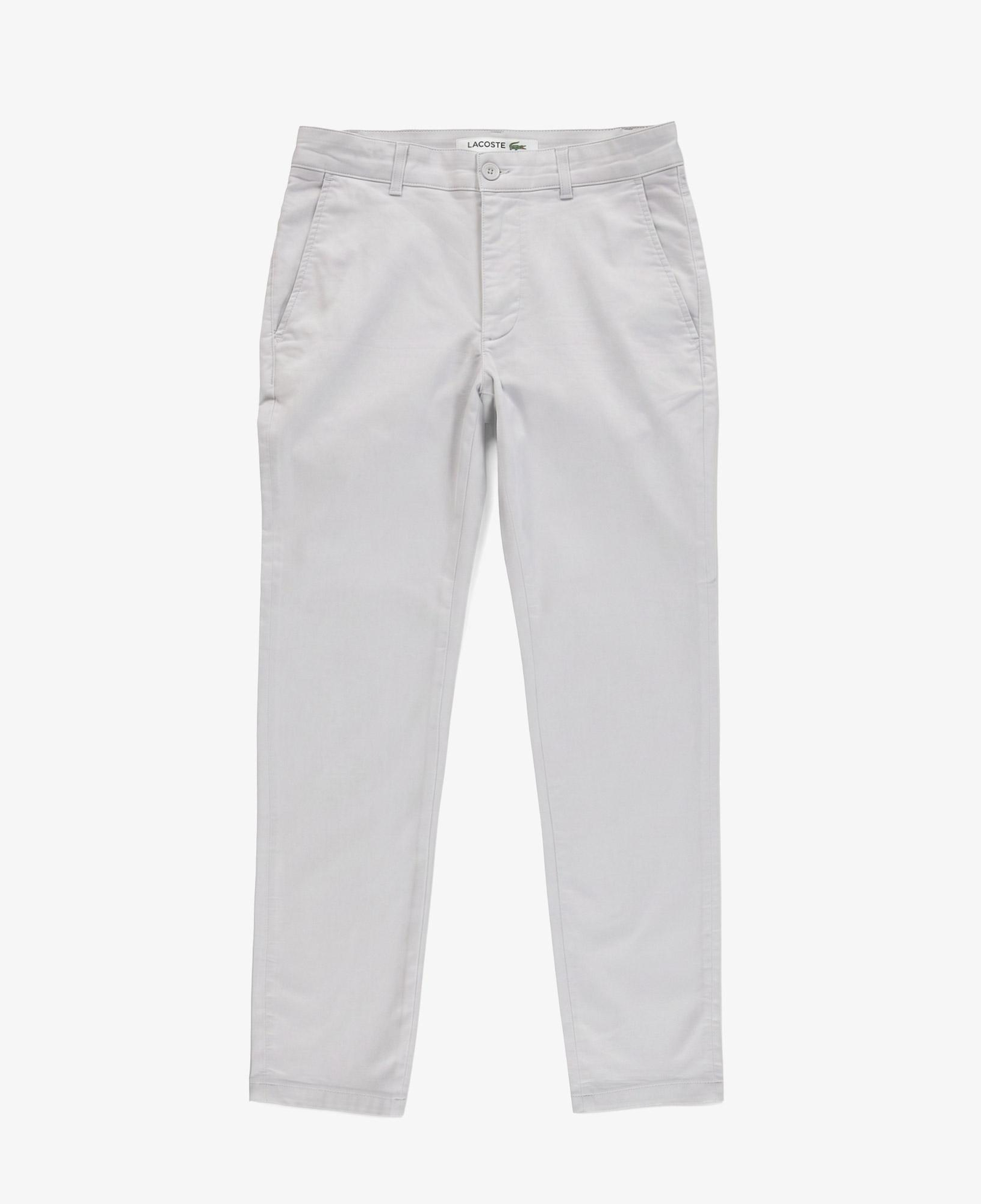 Erkek Slim Fit Gri Chino Pantolon