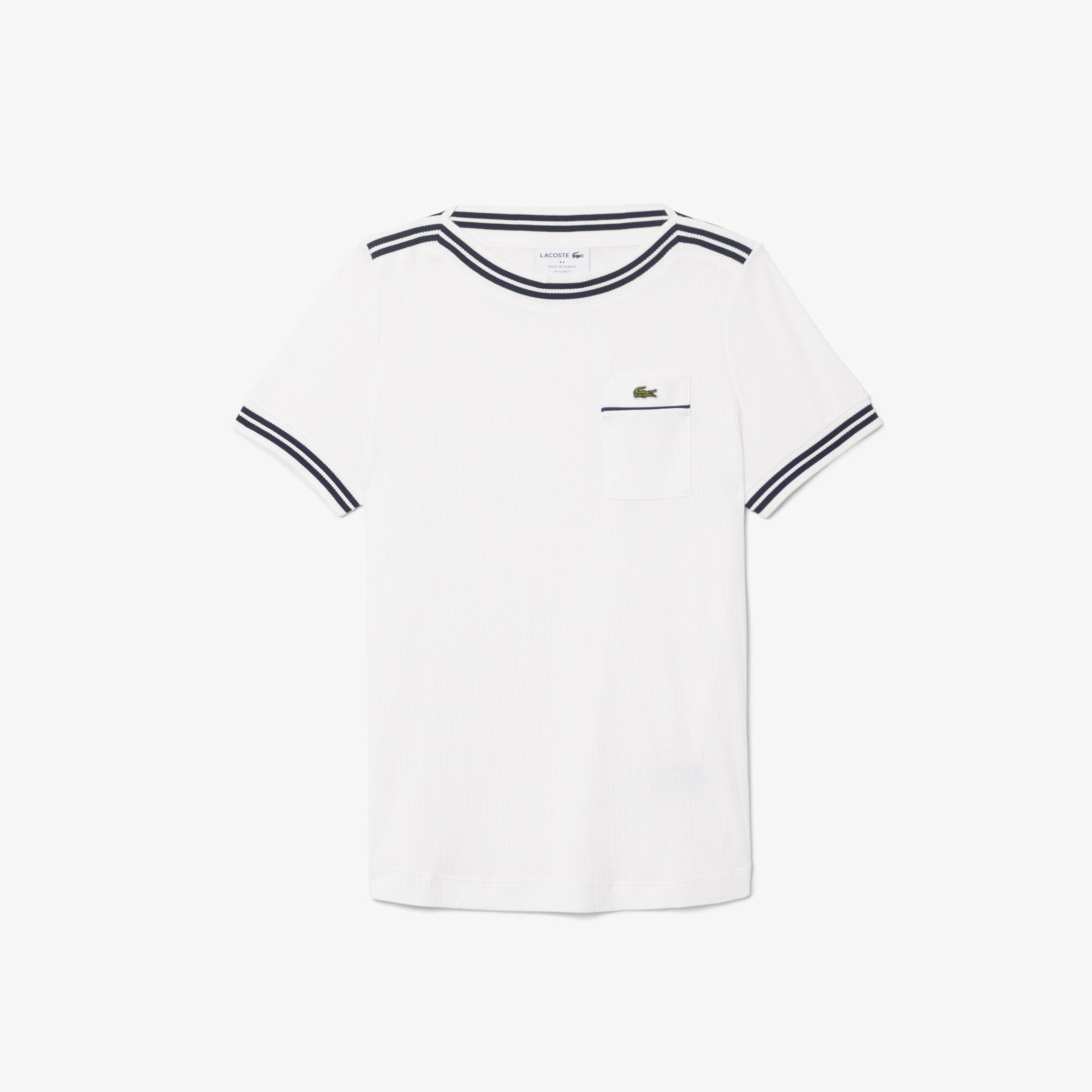 Kadın Regular Fit Bisiklet Yaka Beyaz T-Shirt