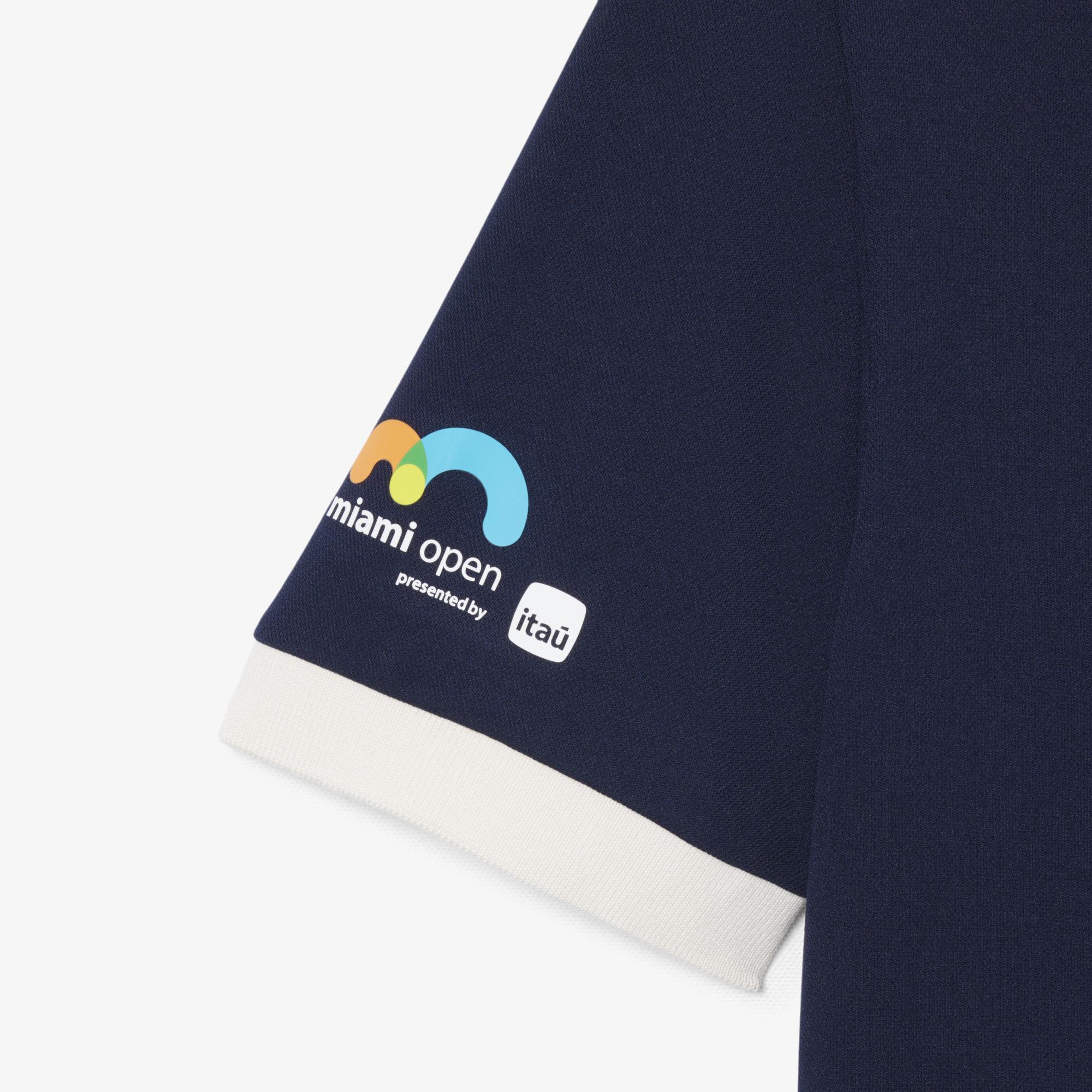 Erkek Regular Fit Baskılı Lacivert Polo