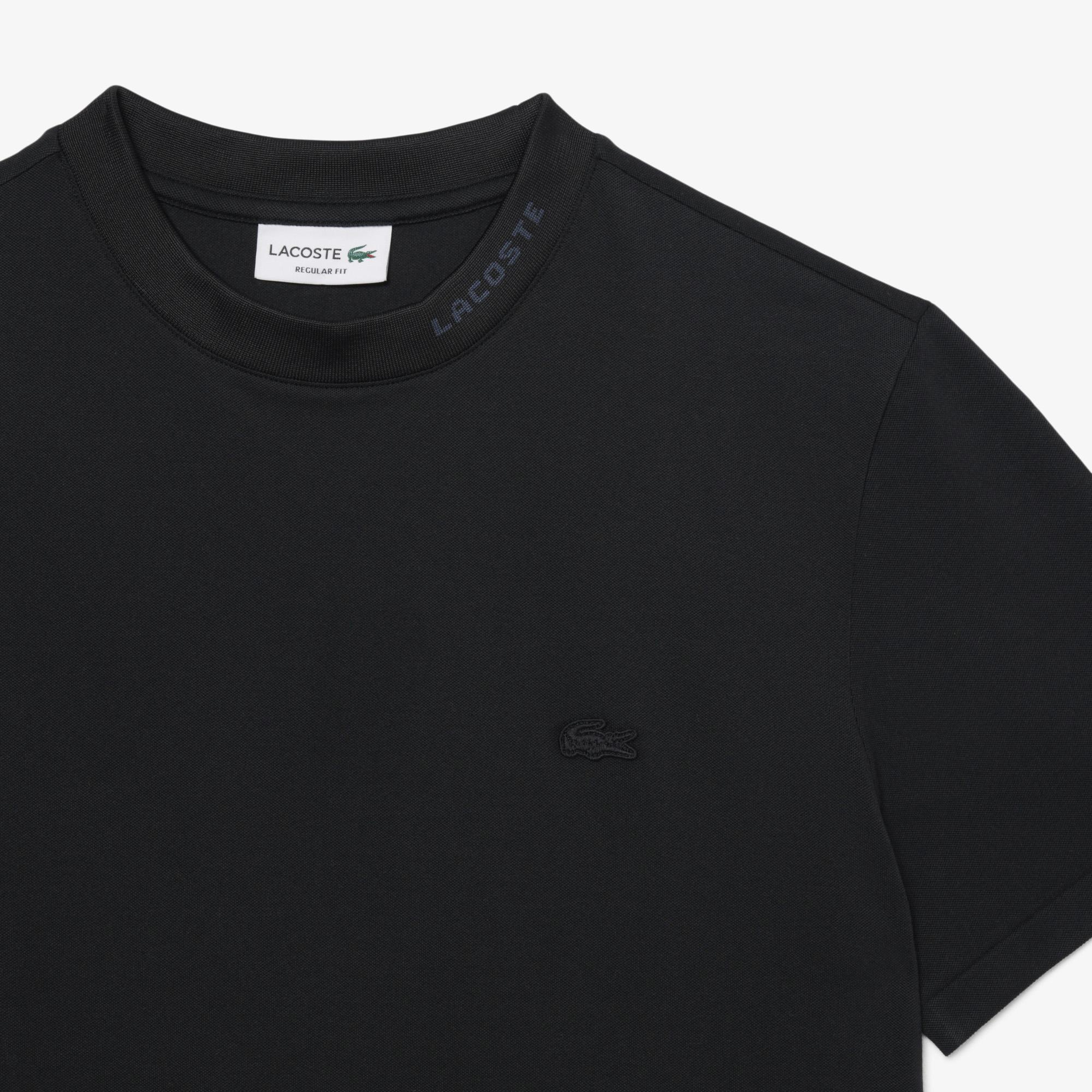 Erkek Regular Fit Bisiklet Yaka Siyah T-Shirt