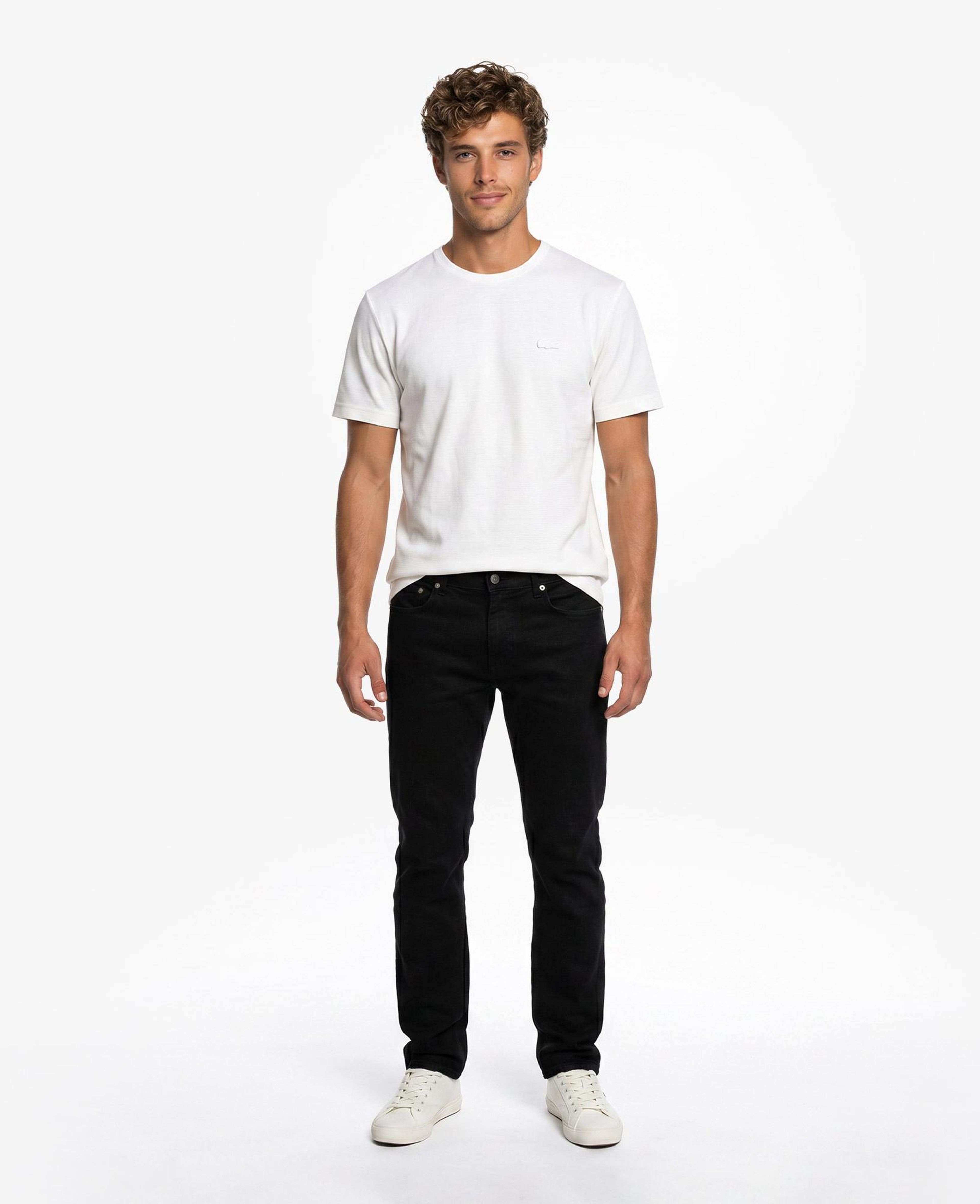 Erkek Regular Fit Siyah Jean Pantolon