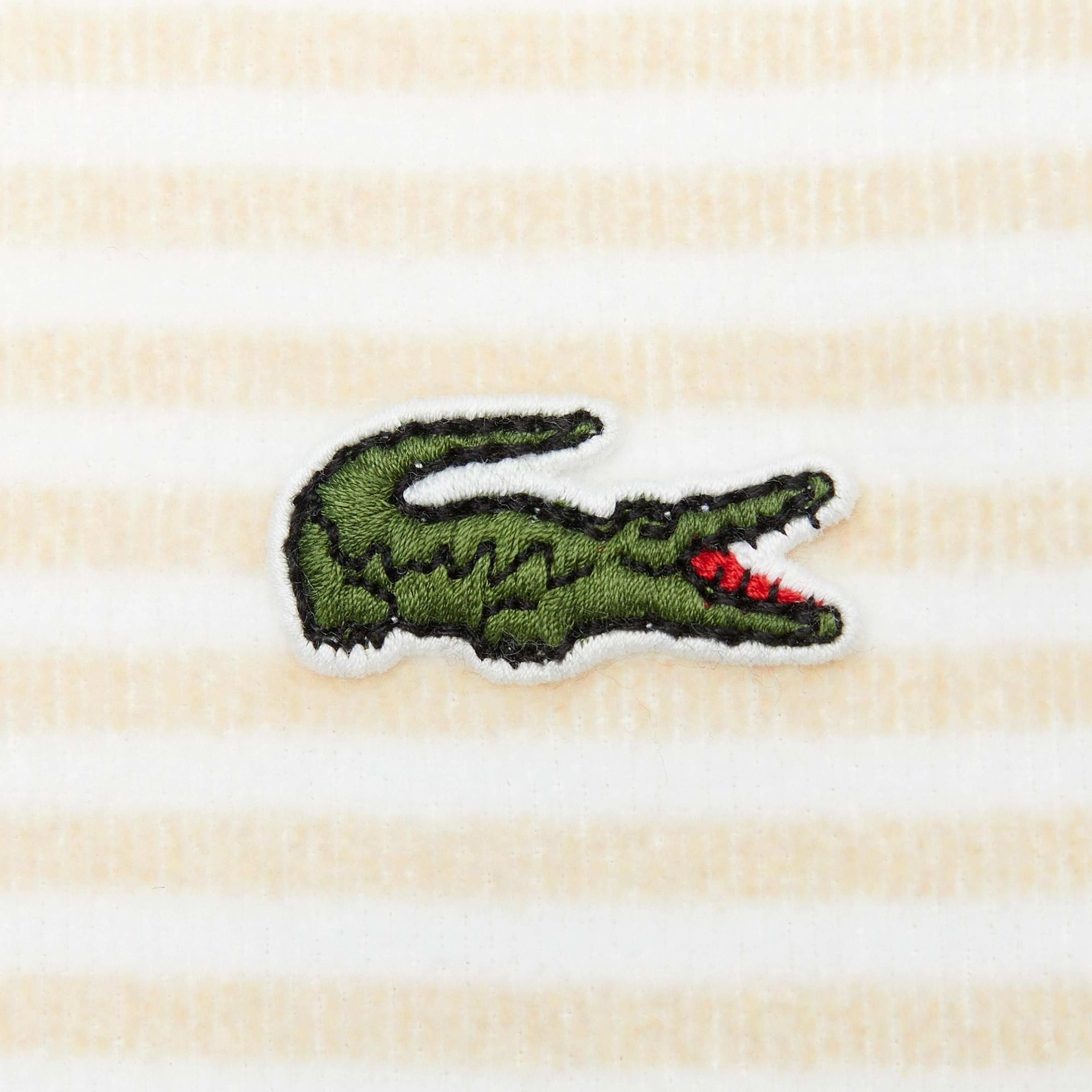 Watercroc Unisex Desenli Bej Plaj Havlusu