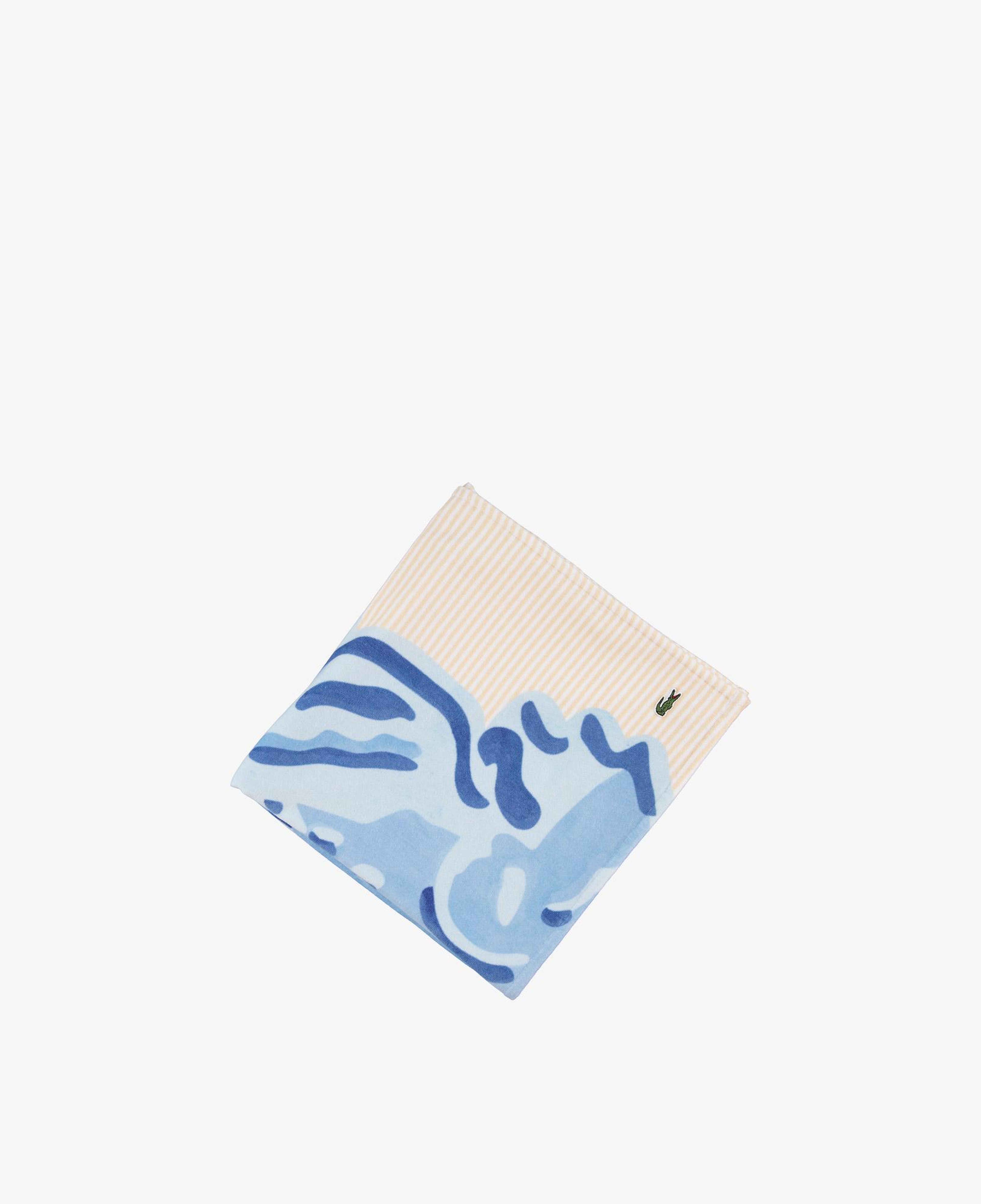 Watercroc Unisex Desenli Bej Plaj Havlusu