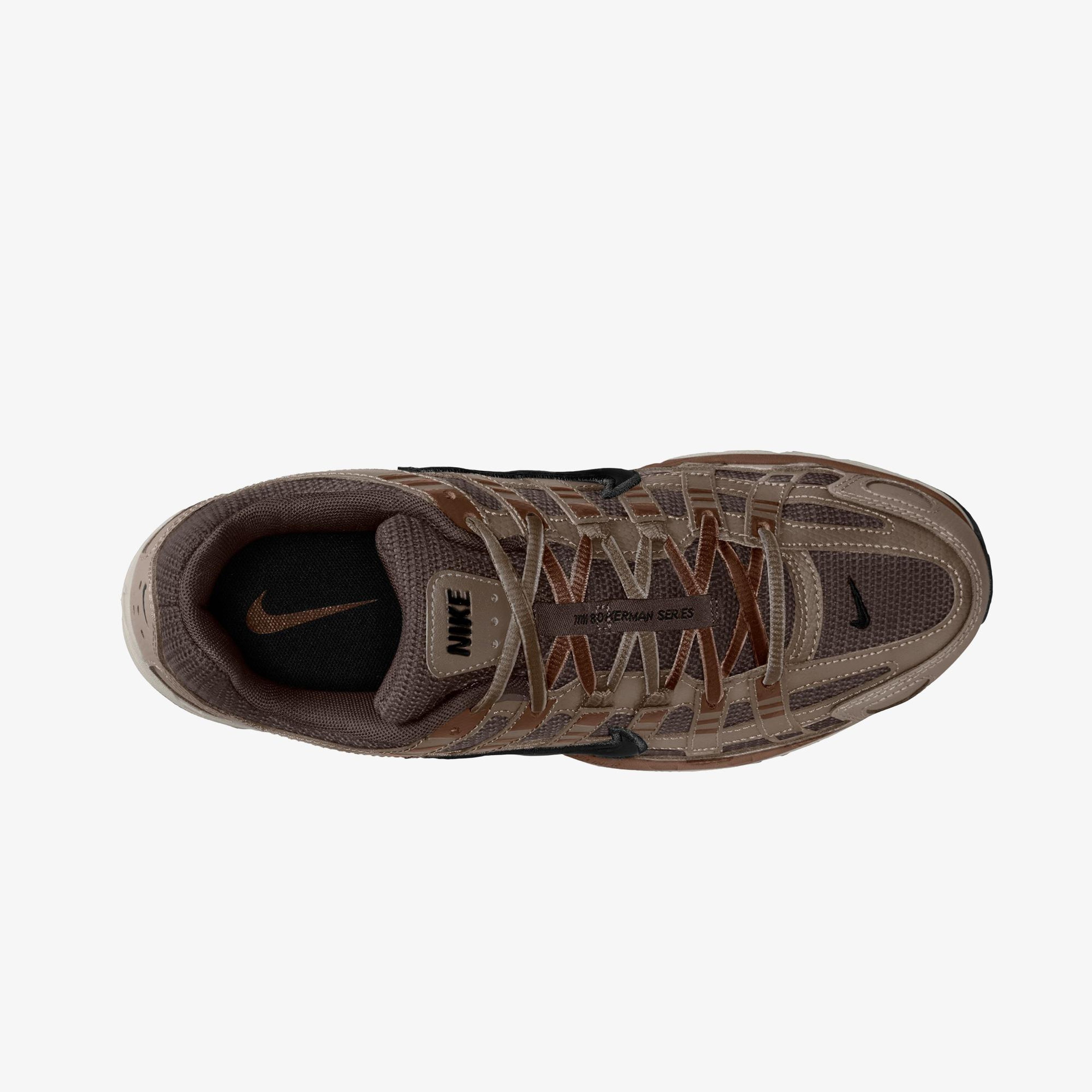Nike P-6000 Premium Erkek Kahverengi Spor Ayakkabı