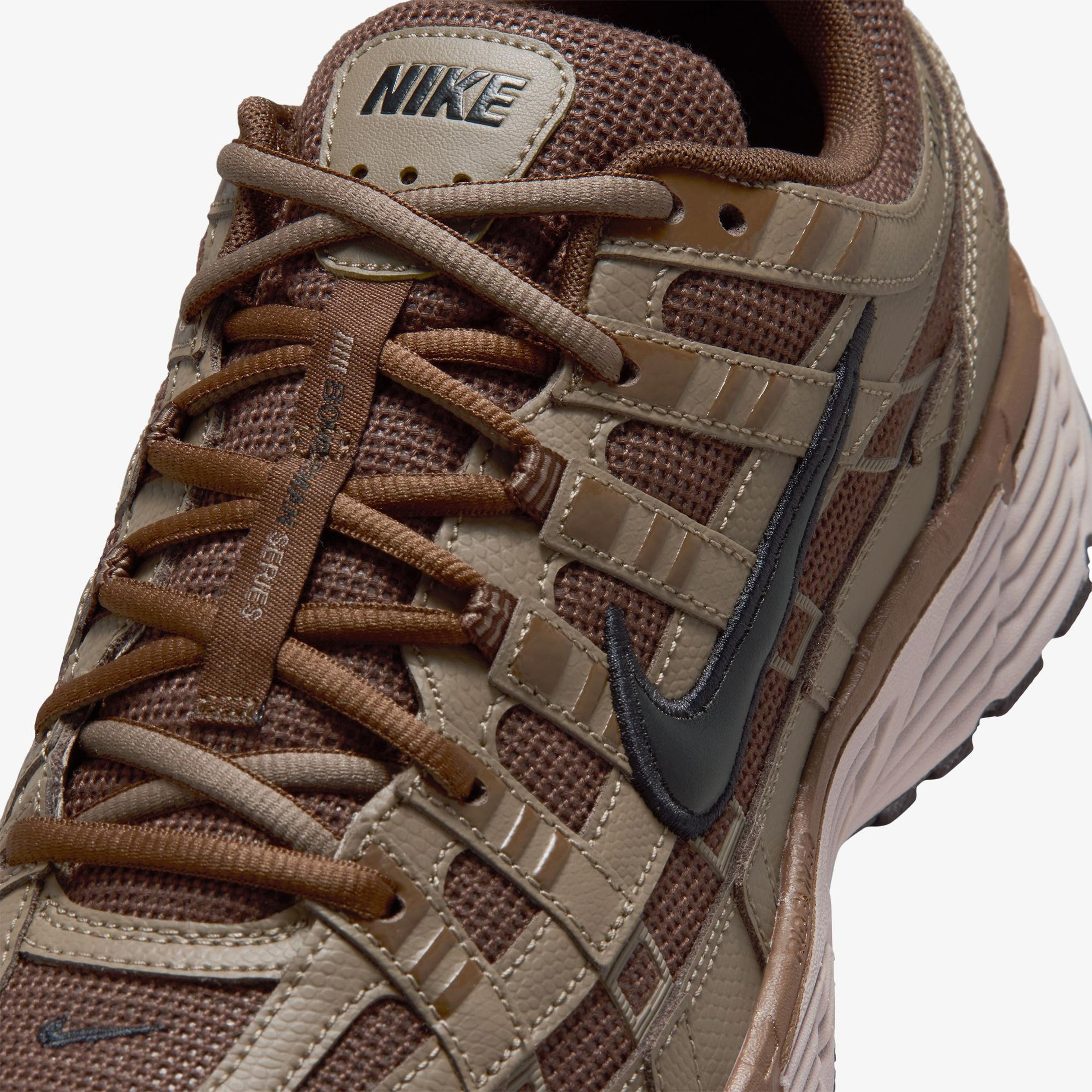 Nike P-6000 Premium Erkek Kahverengi Spor Ayakkabı